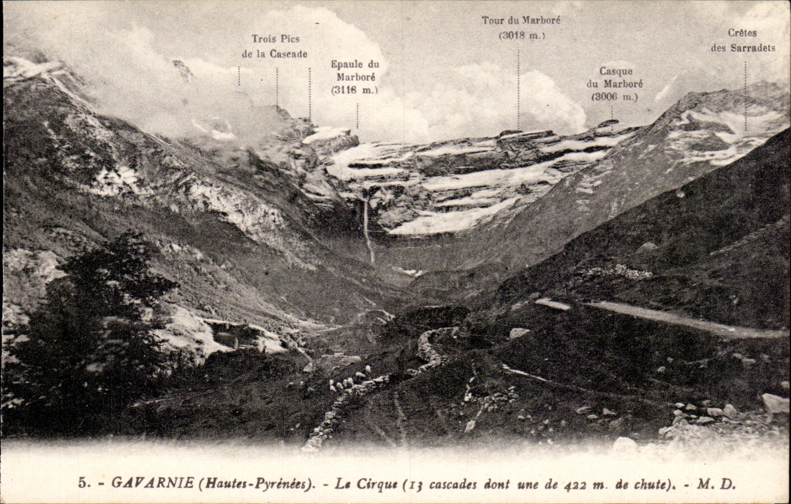 Gavarnie - Cique - CPA