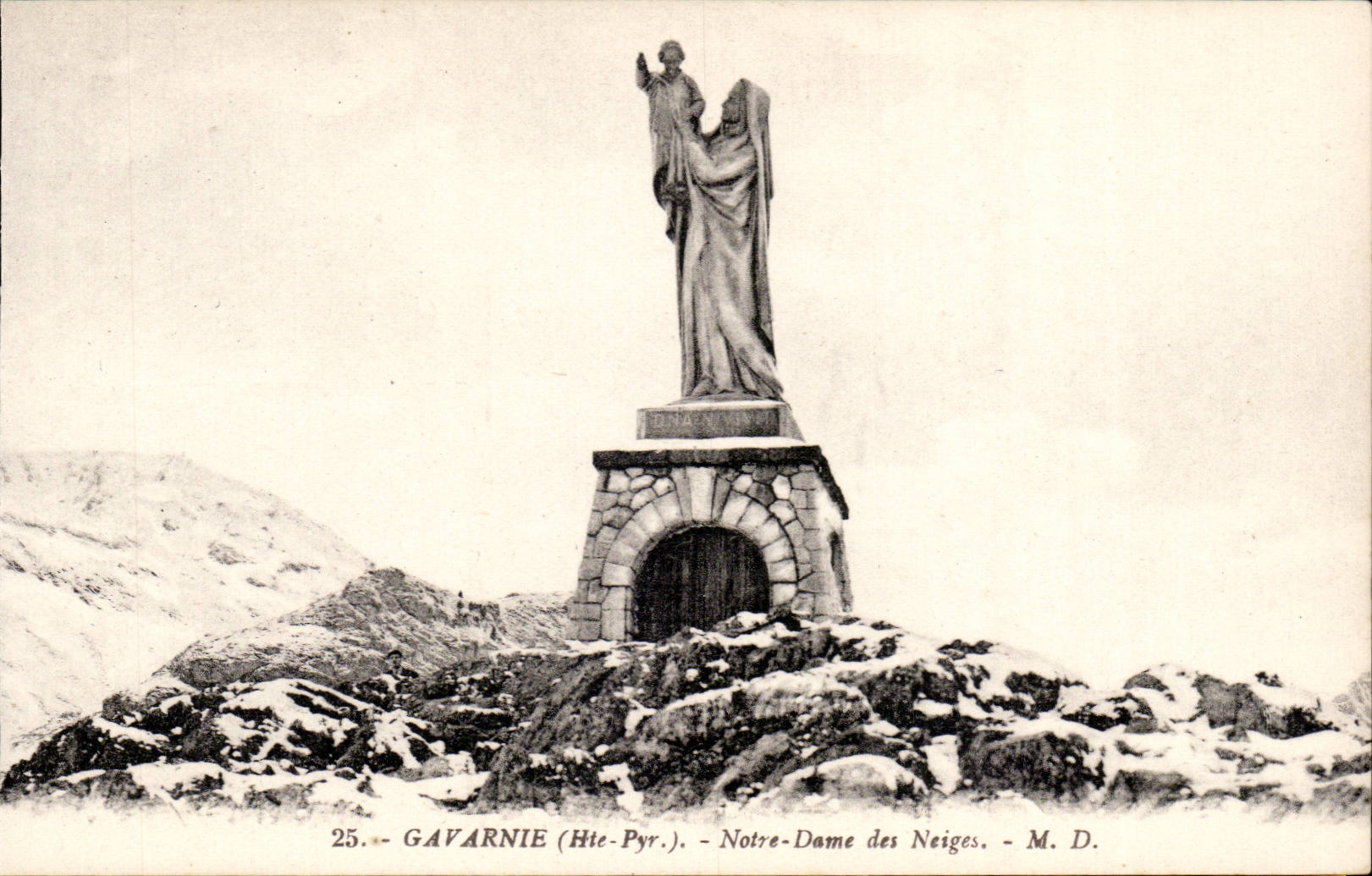 Gavarnie - Notre Dame of Snows - CPA