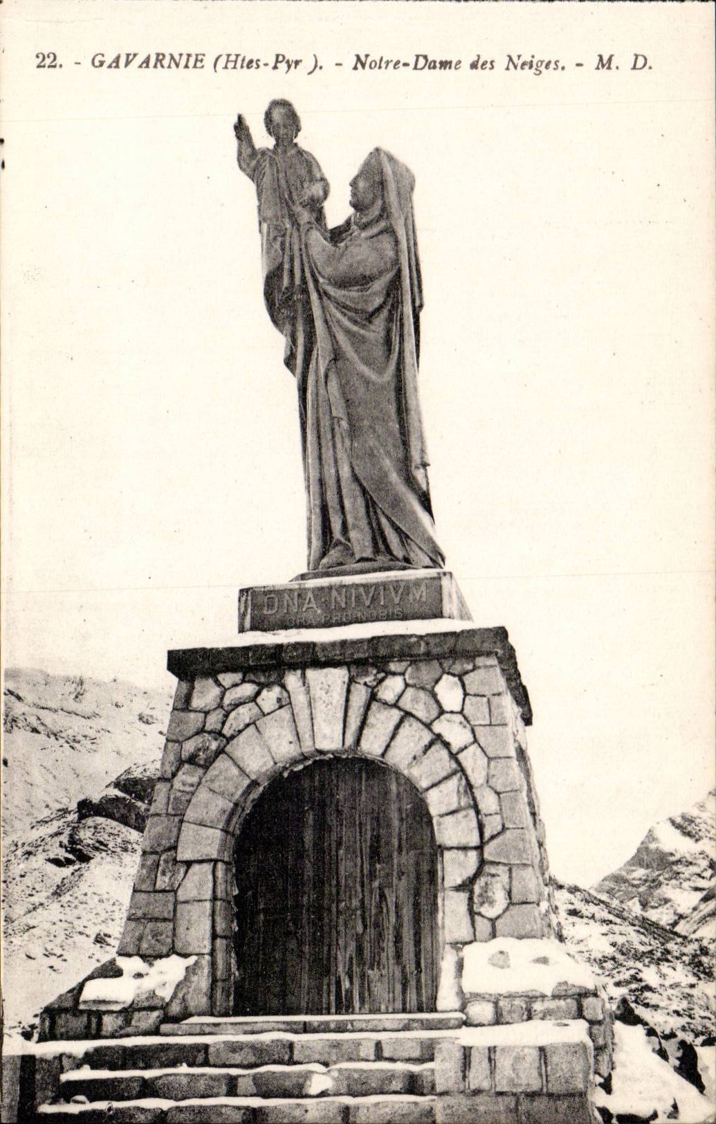 Gavarnie - Notre Dame of Snows - CPA