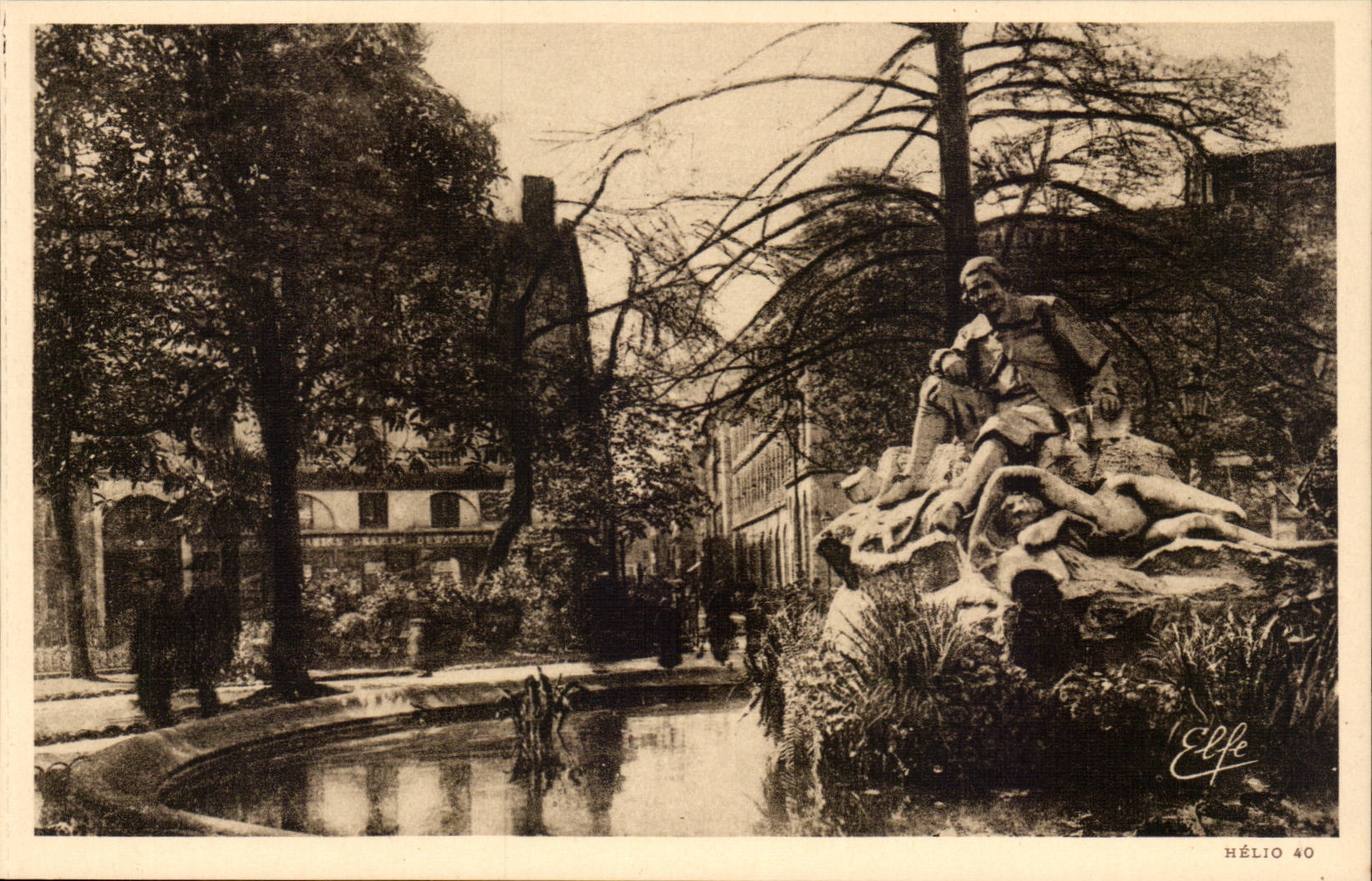 Toulouse - Square Wilson Statue de Goudouli - CPA 