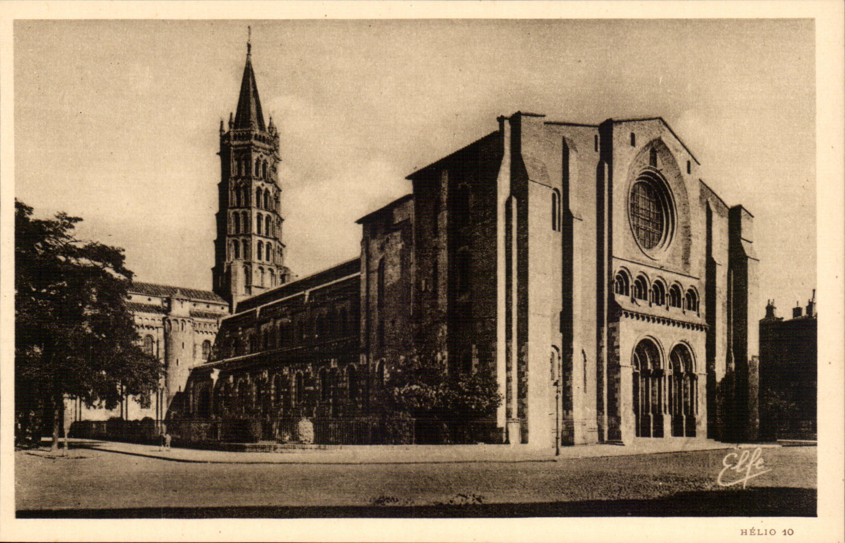 Toulouse - Basilique Saint Sennin - Vue Generale Nord - CPA