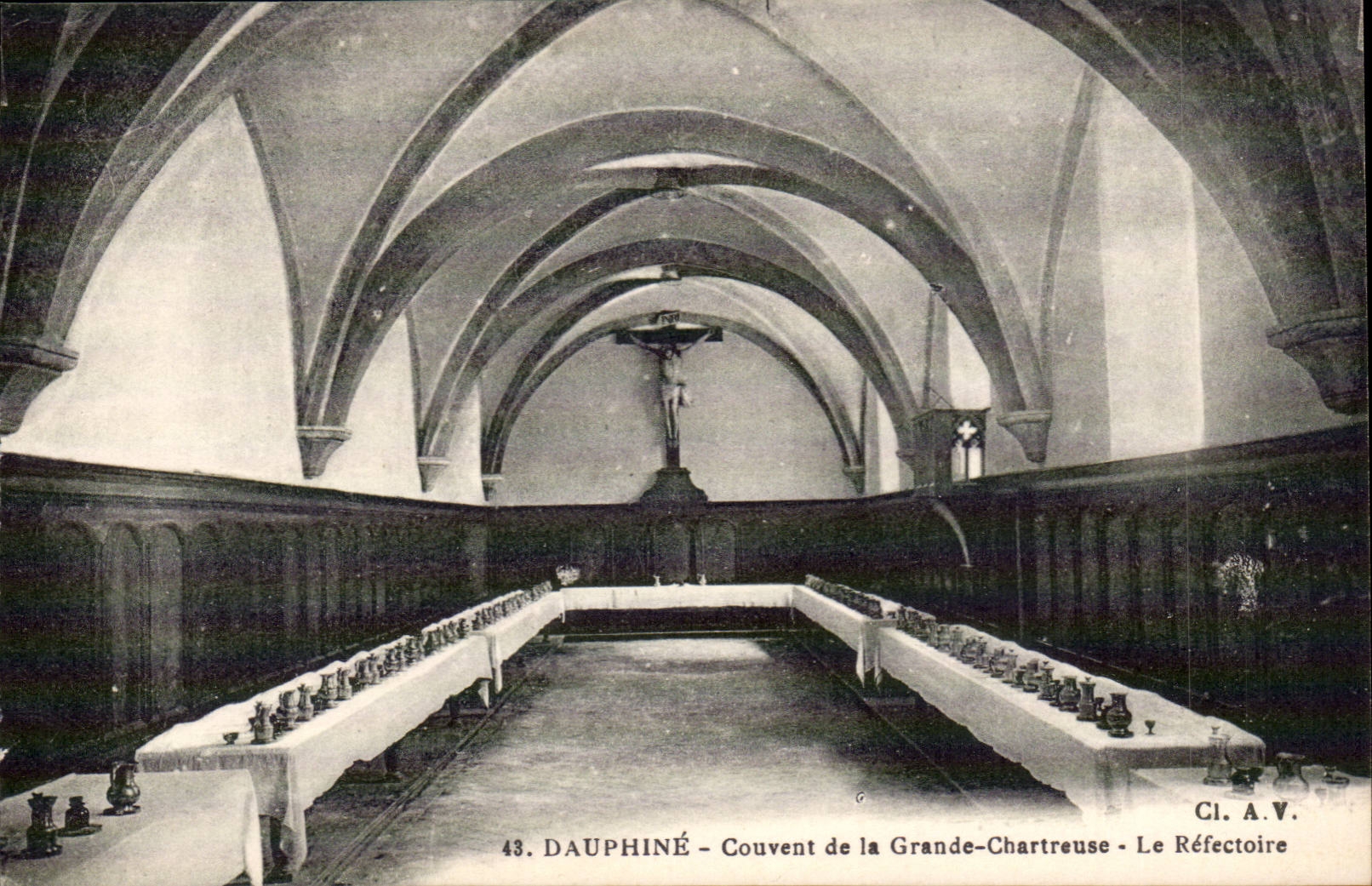 Dauphine - Convent of Large Chartreuse - CPA