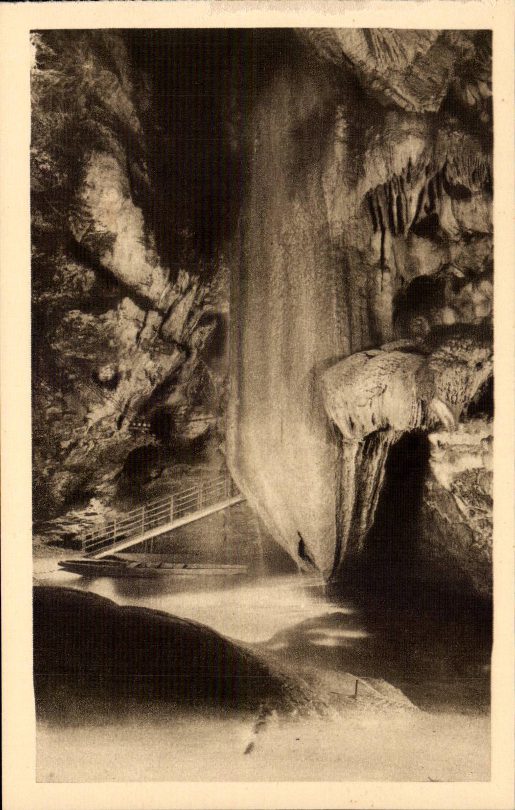 CPA Padirac large Pendeloque