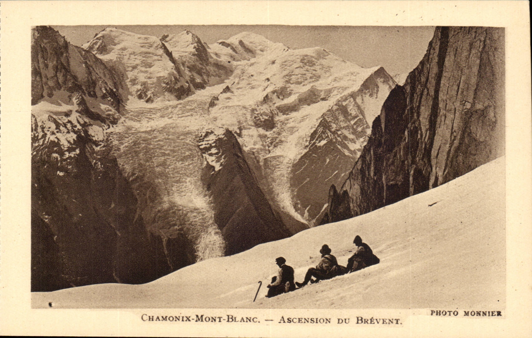 CPA Chamonix Mont Blanc Ascension du Mont Blanc