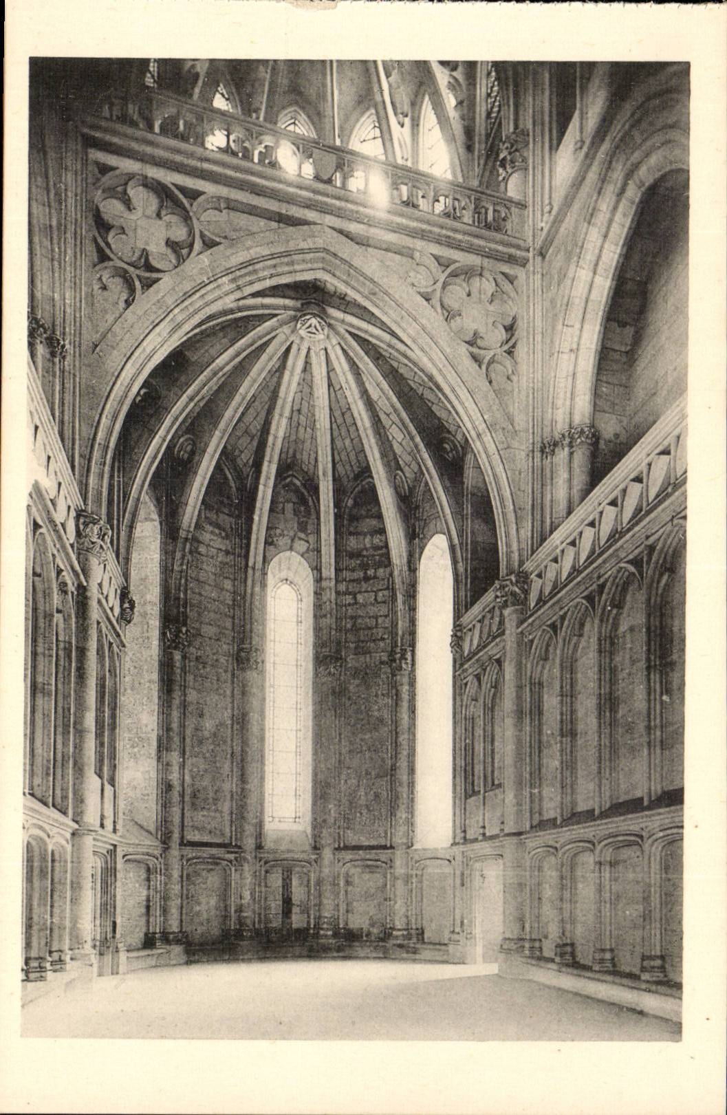 CPA Schloss der Pierrefonds Wolbung