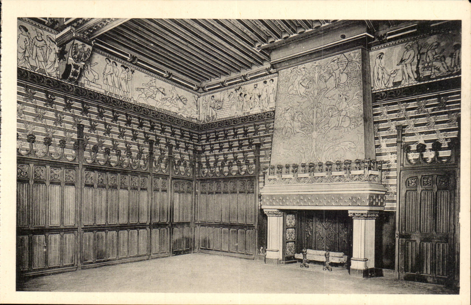 CPA Schloss des Pierrefonds Raumes des Lords