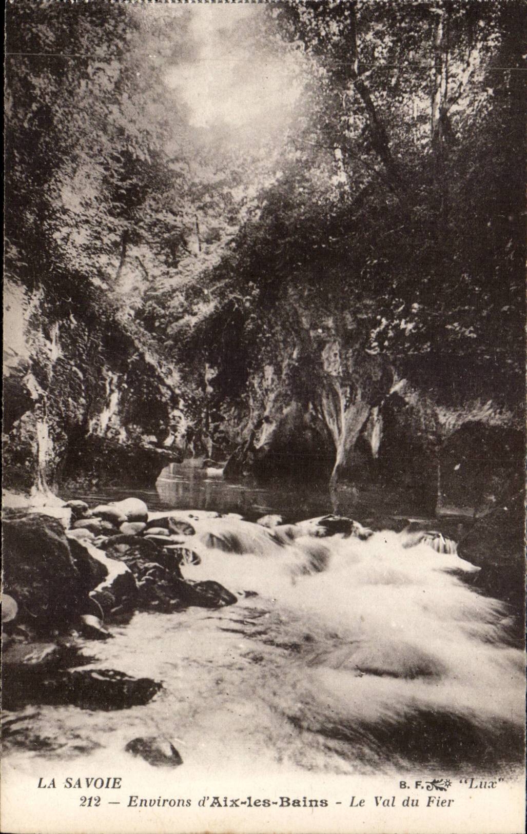 Aix les Bains - the Valley of Trusting - CPA