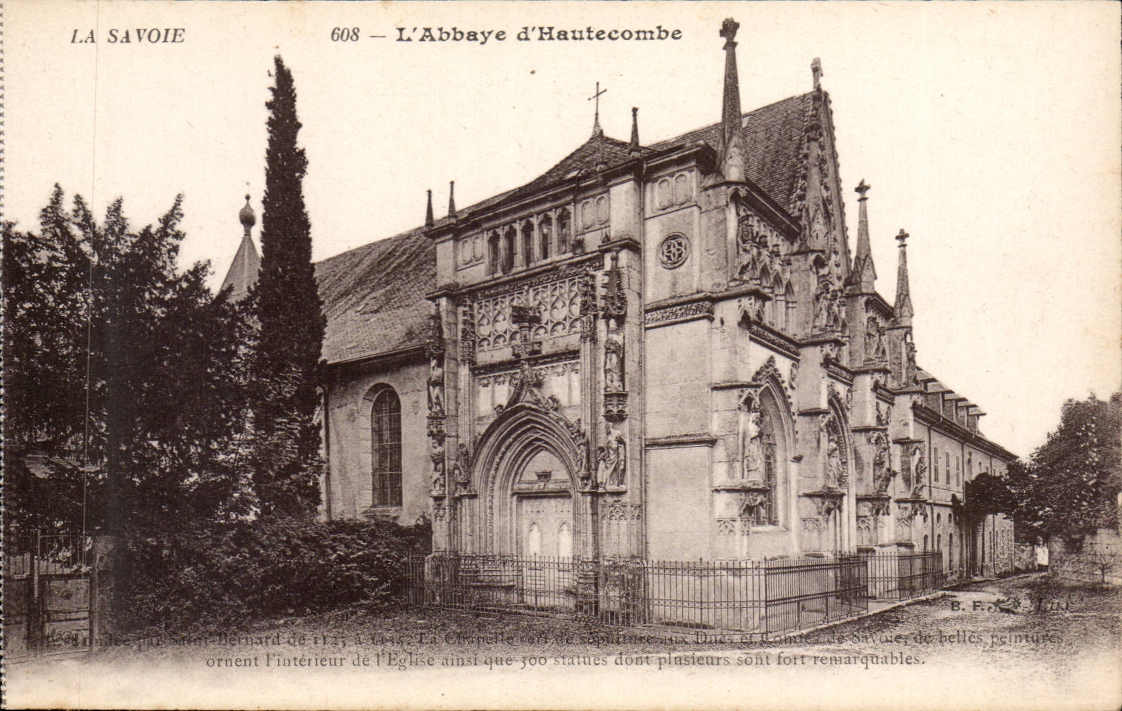 Aix les Bains - Hautecombe Abbey - CPA
