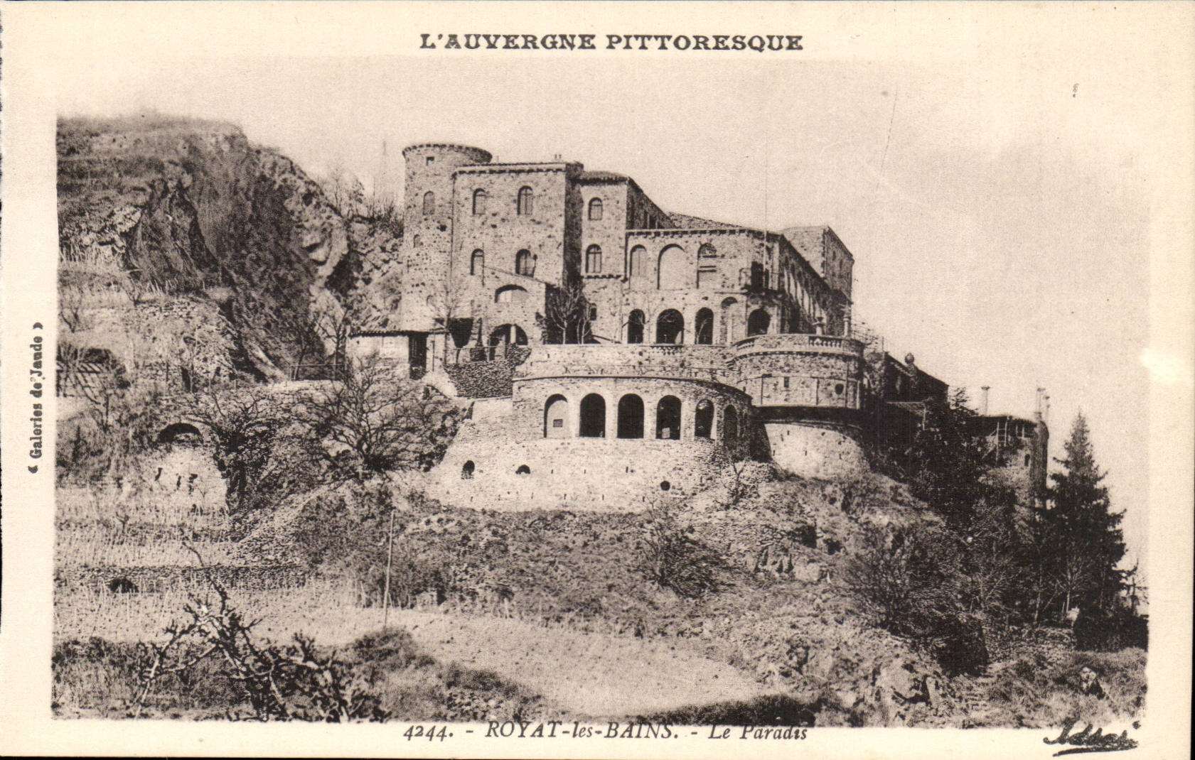 Royat les Bains - das Paradies - CPA