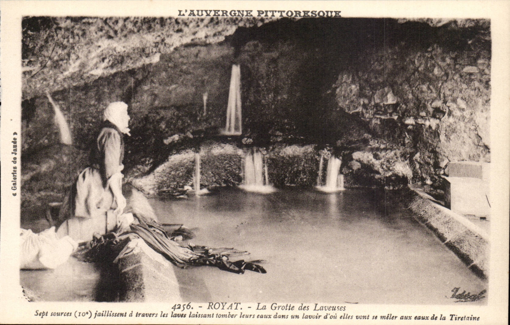 Royat les Bains - die Hohle der Washerwomen - CPA