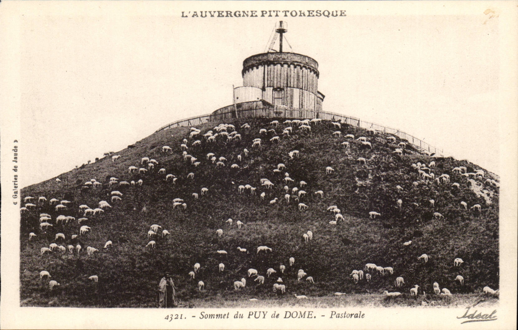 Puy de Dome Summit - Pastoral - CPA