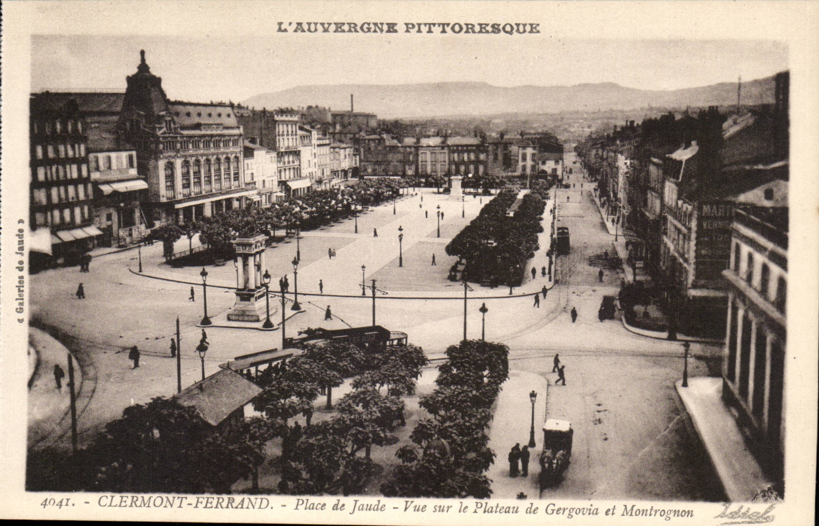 Clermont Ferrand - Sight on the Plate of Gergovin - CPA