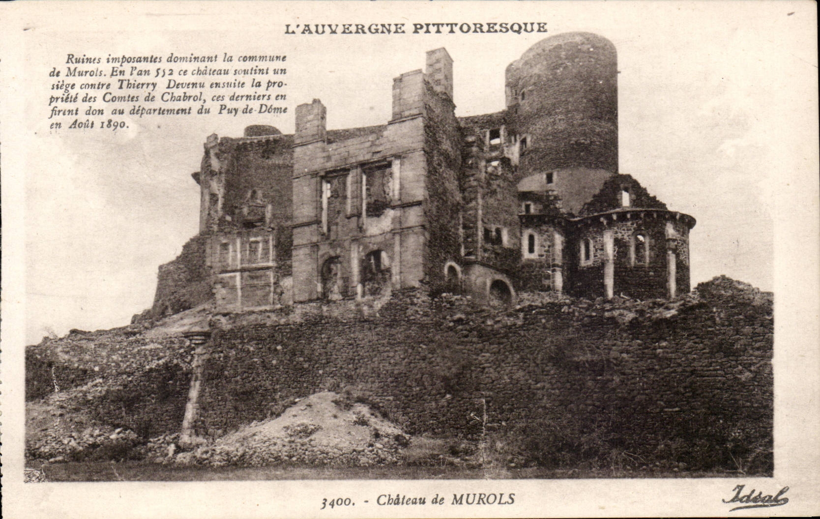 CPA Auvergne Castle of Murols