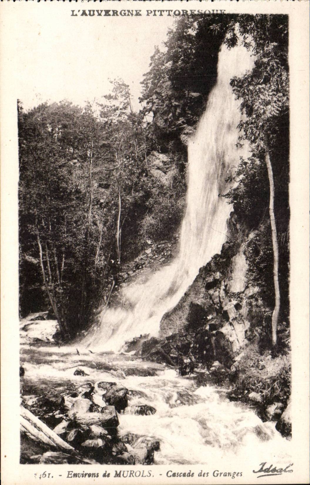 CPA Auvergne Environs of Murols Cascades of the barns