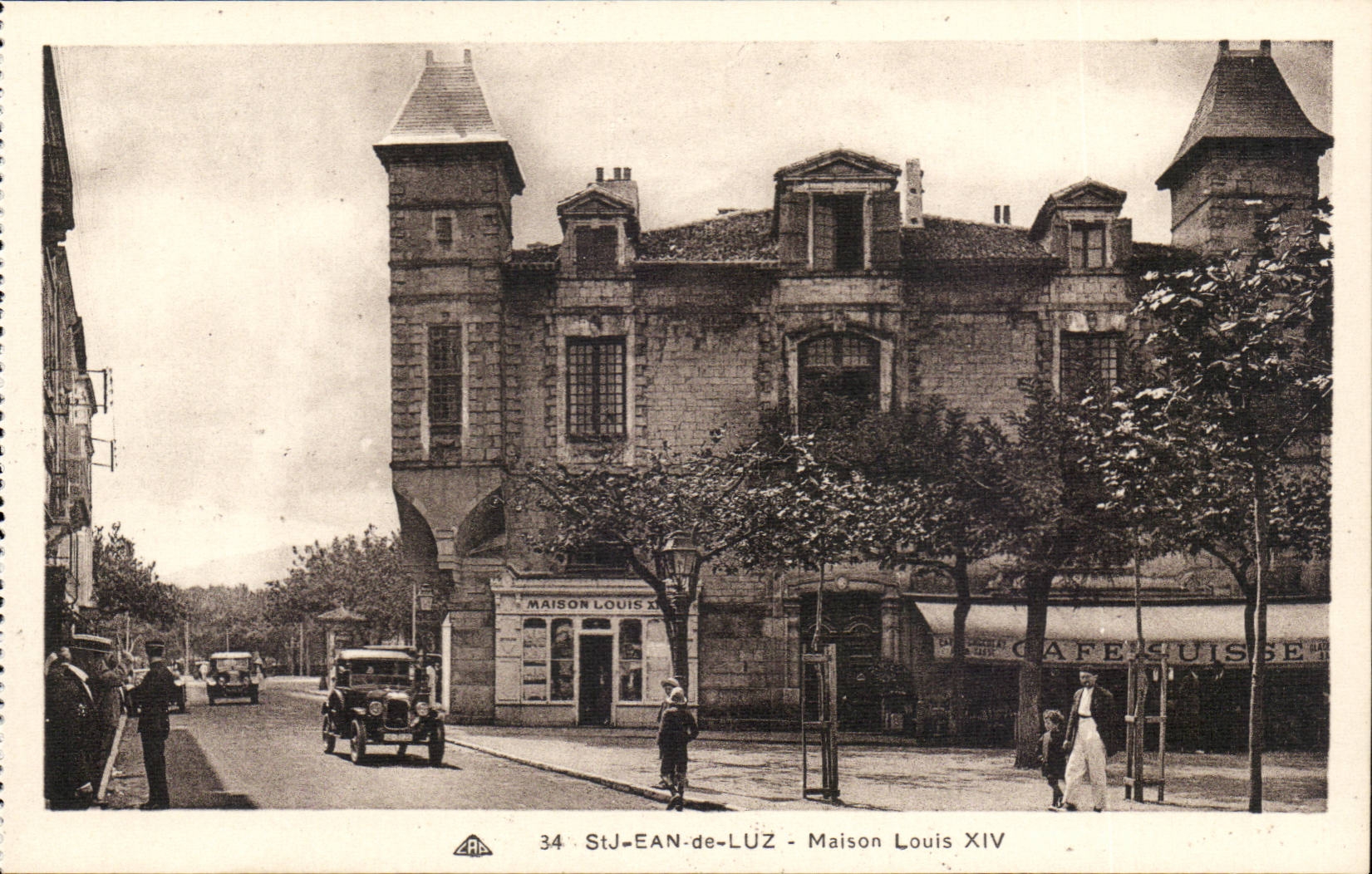 Saint Jean de Luz CPA Maison Louis XIV