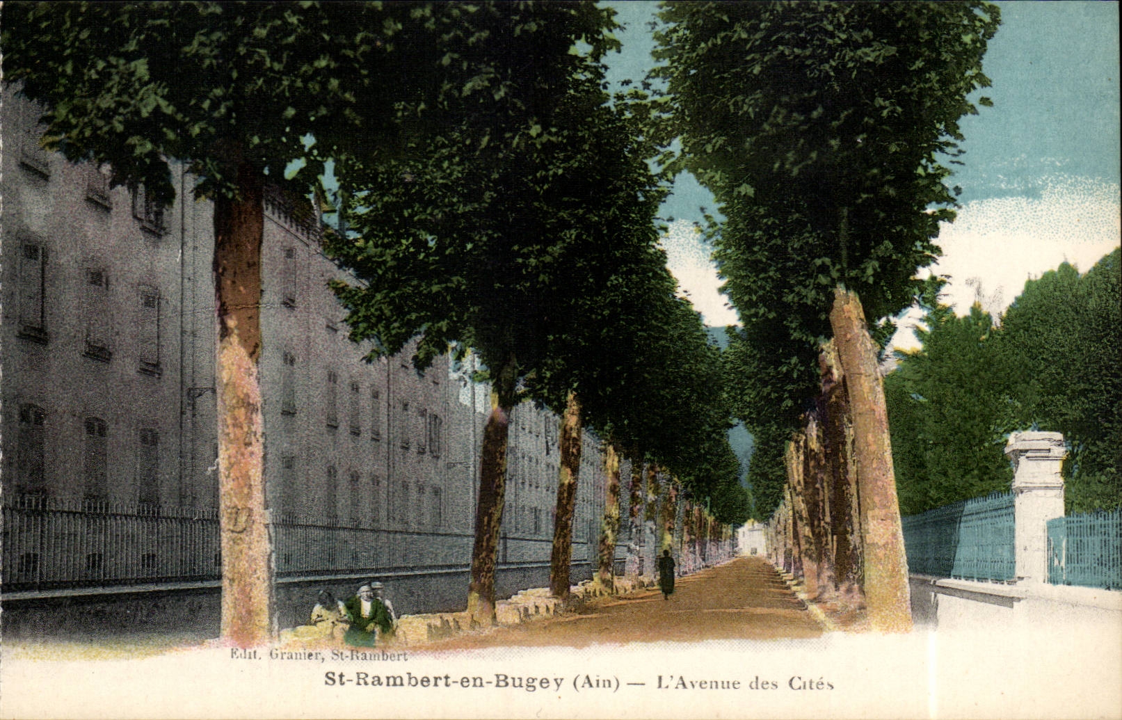 St Rambert in Buget - the Avenue of Quote - CPA