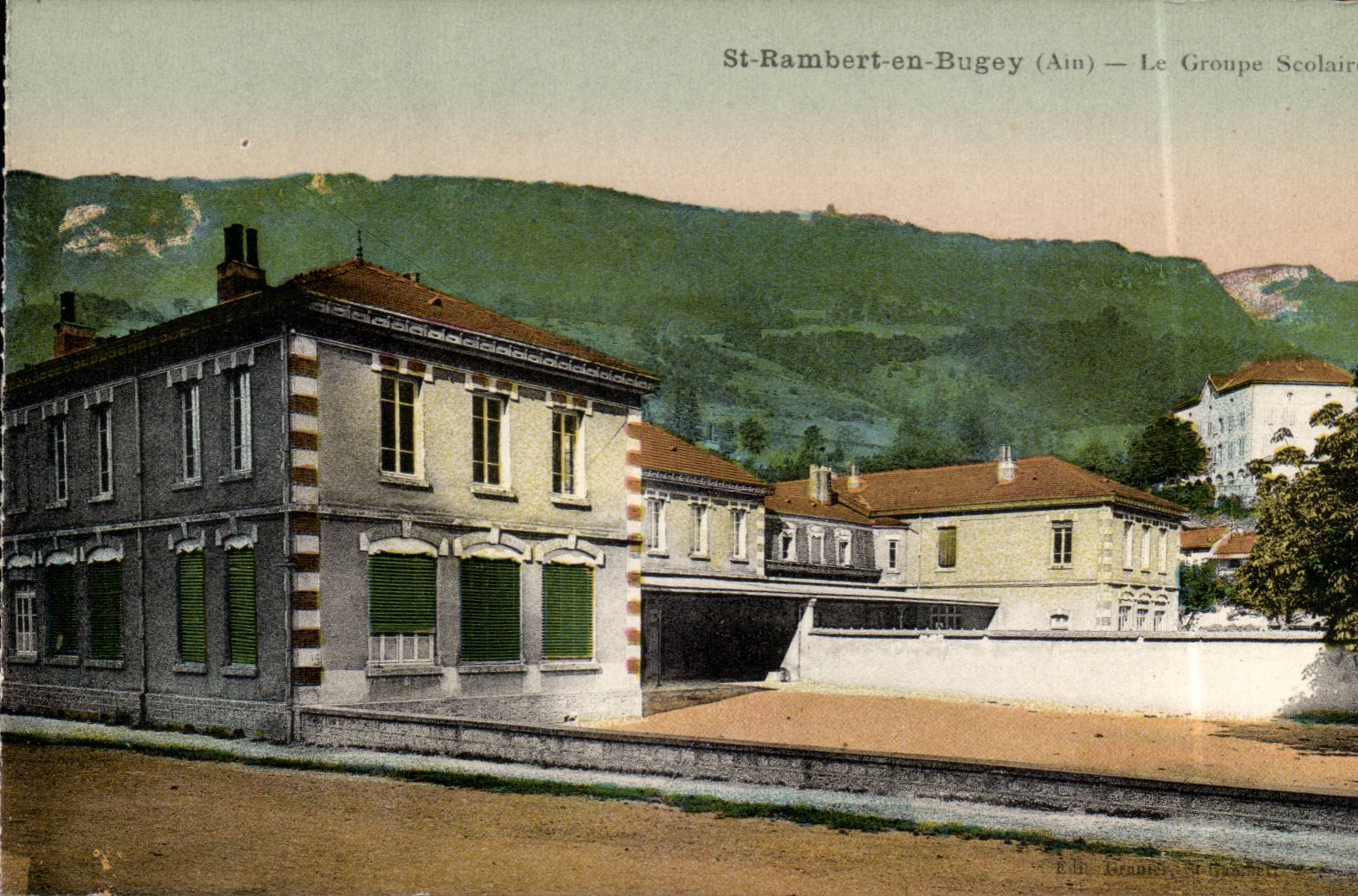 St Rambert in Buget - the School complex - CPA