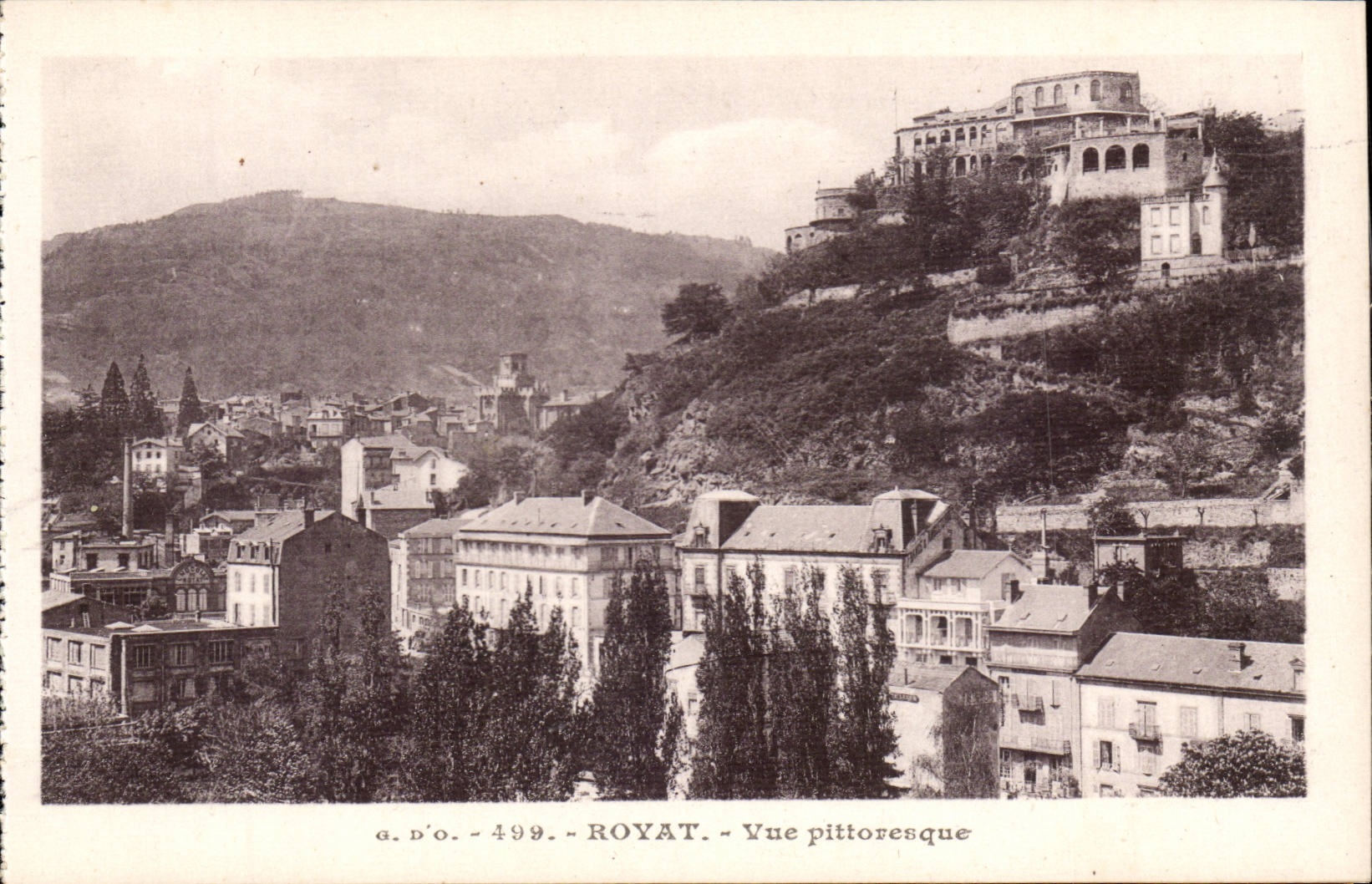 Royat CPA gesehenes malerisches