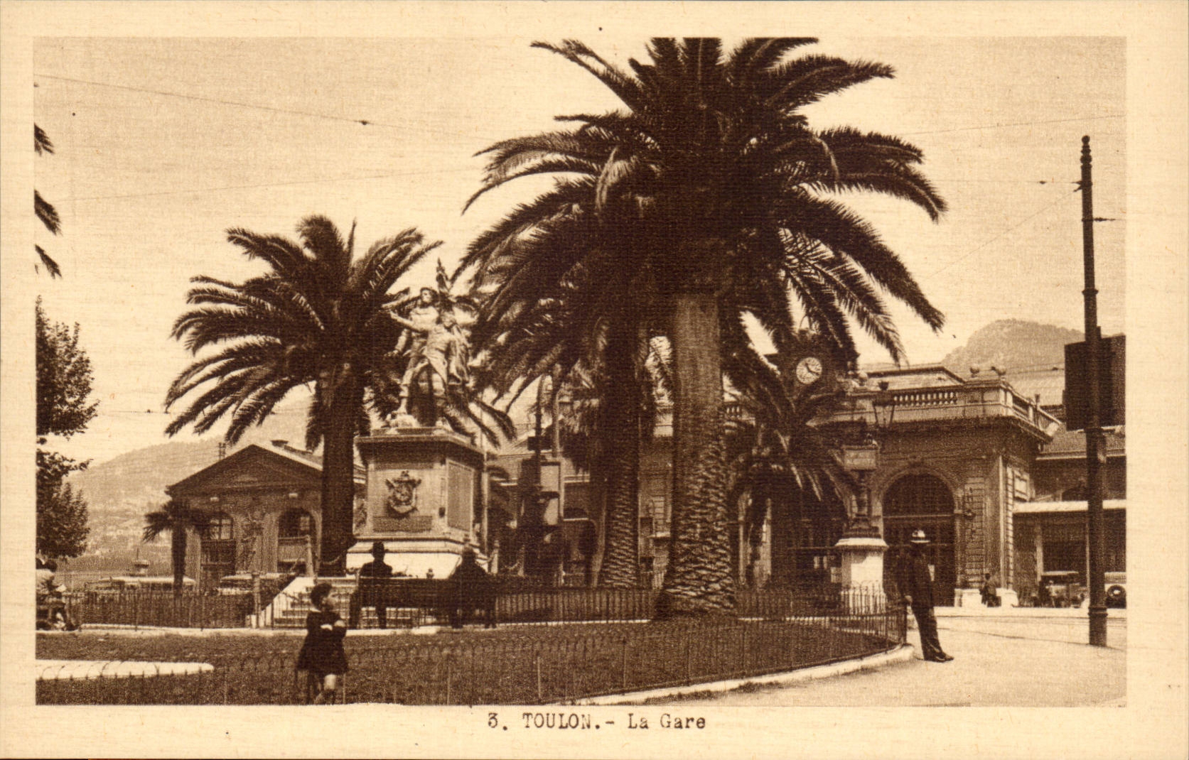 CPA Toulon Train station