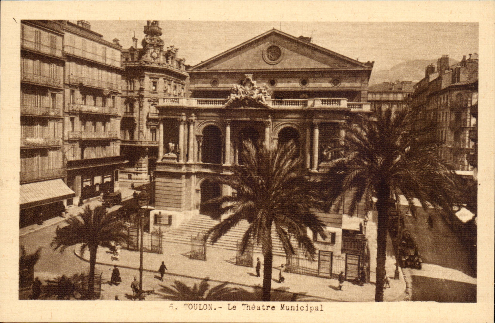 CPA Toulon the municipal theater
