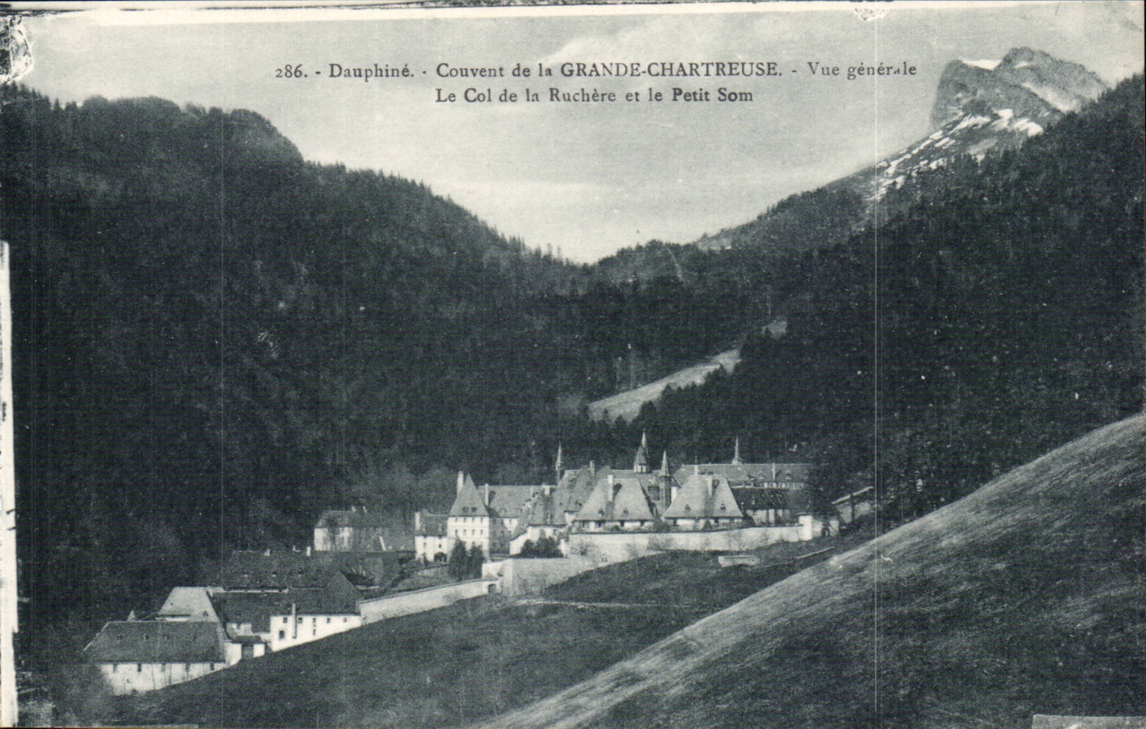 CPA grosse Dauphine Chartreuse Ansicht-Brut der Kragen von Ruchere und von kleinem Som