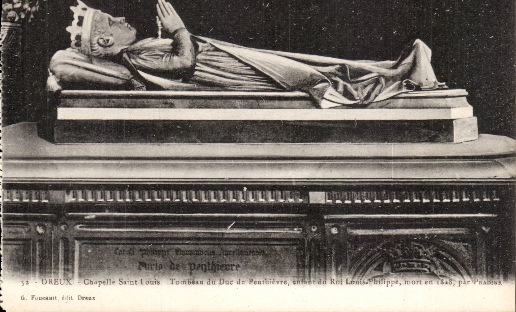 Dreux - La Chapelle Holy Louis - Tomb of the Duke of Ponthievre - CPA