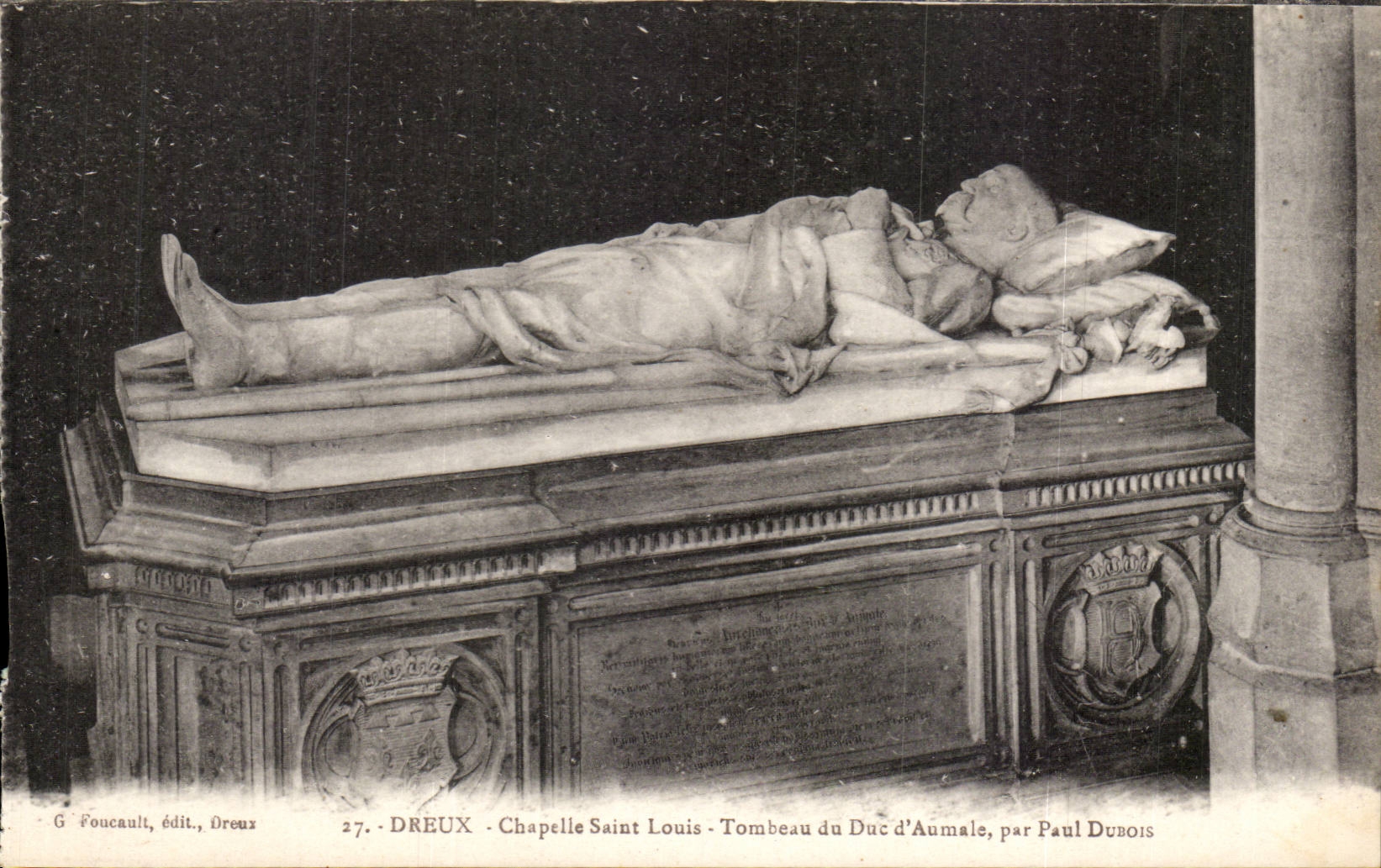Dreux - La Chapelle Holy Louis - Tomb of the Duke of Aumale - CPA