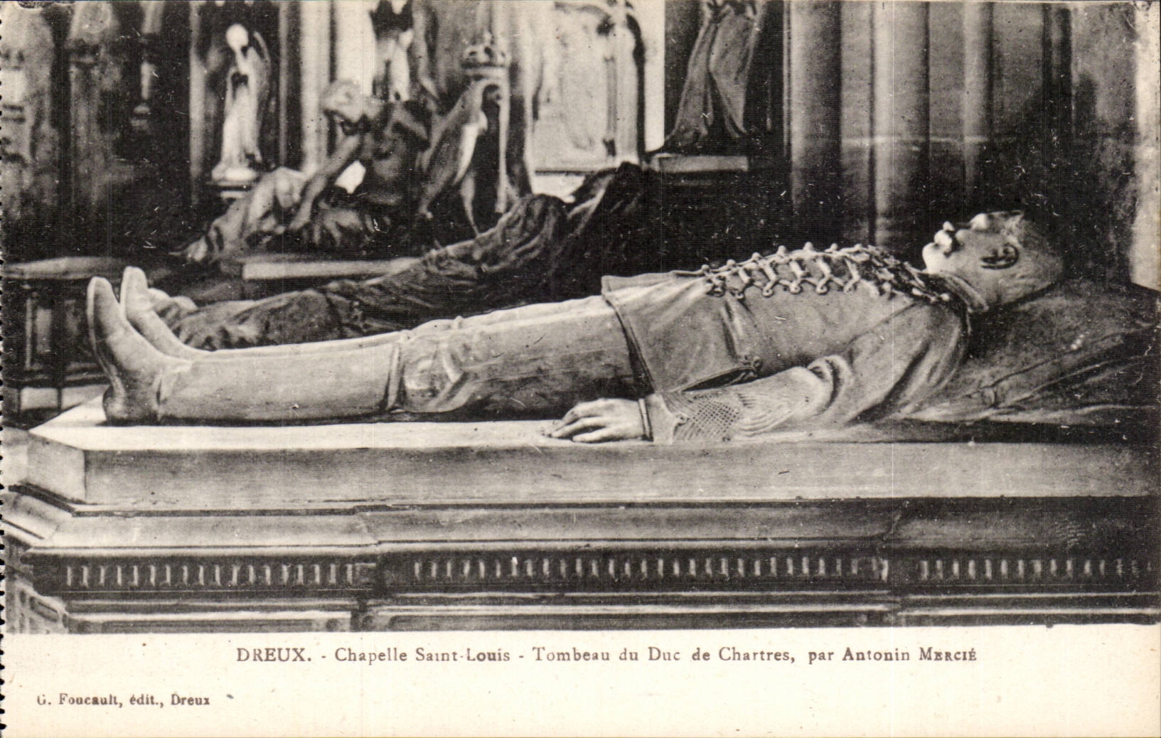 Dreux - La Chapelle Holy Louis - Tomb of the Duke of Chartres - CPA
