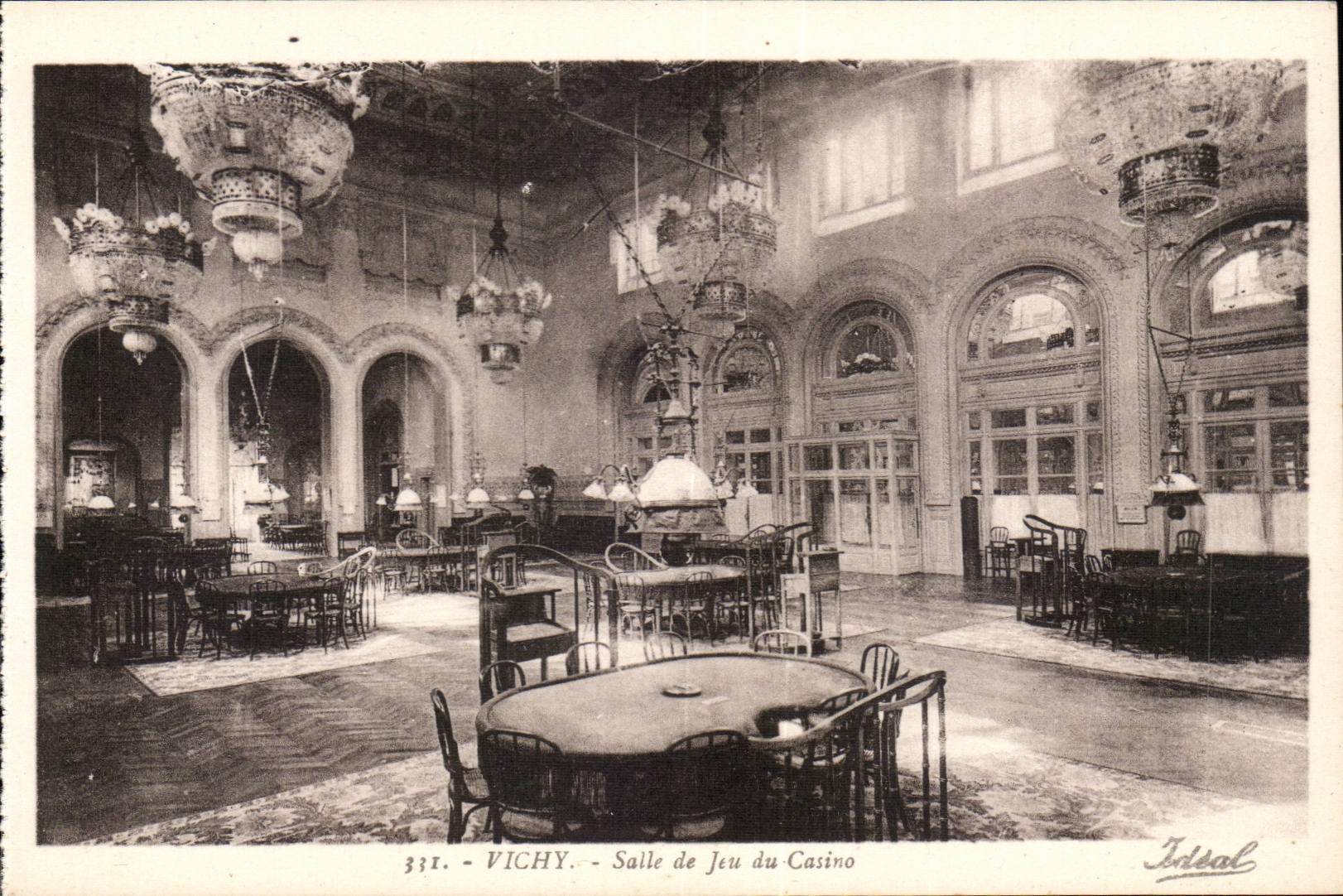 Vichy - Salle de Jeu du Casino - CPA - 