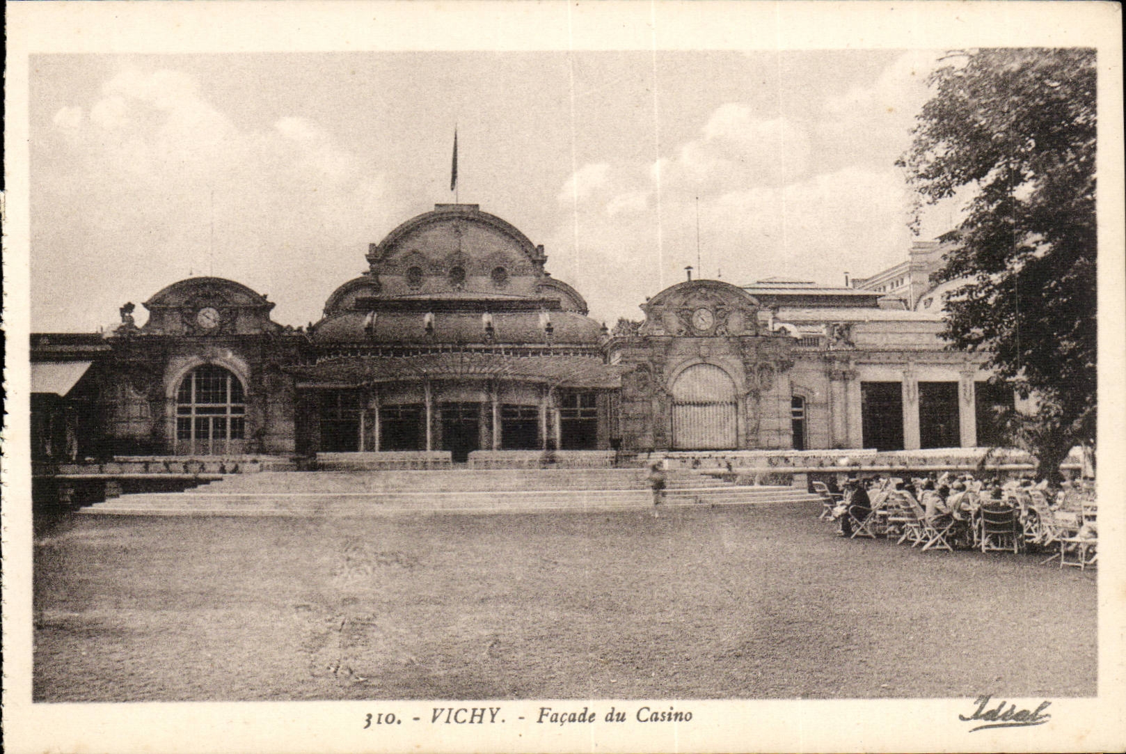 Vichy - Facade du Casino - CPA 