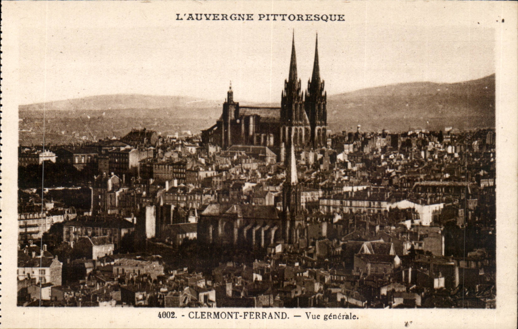 Clermont Ferrand - View - CPA