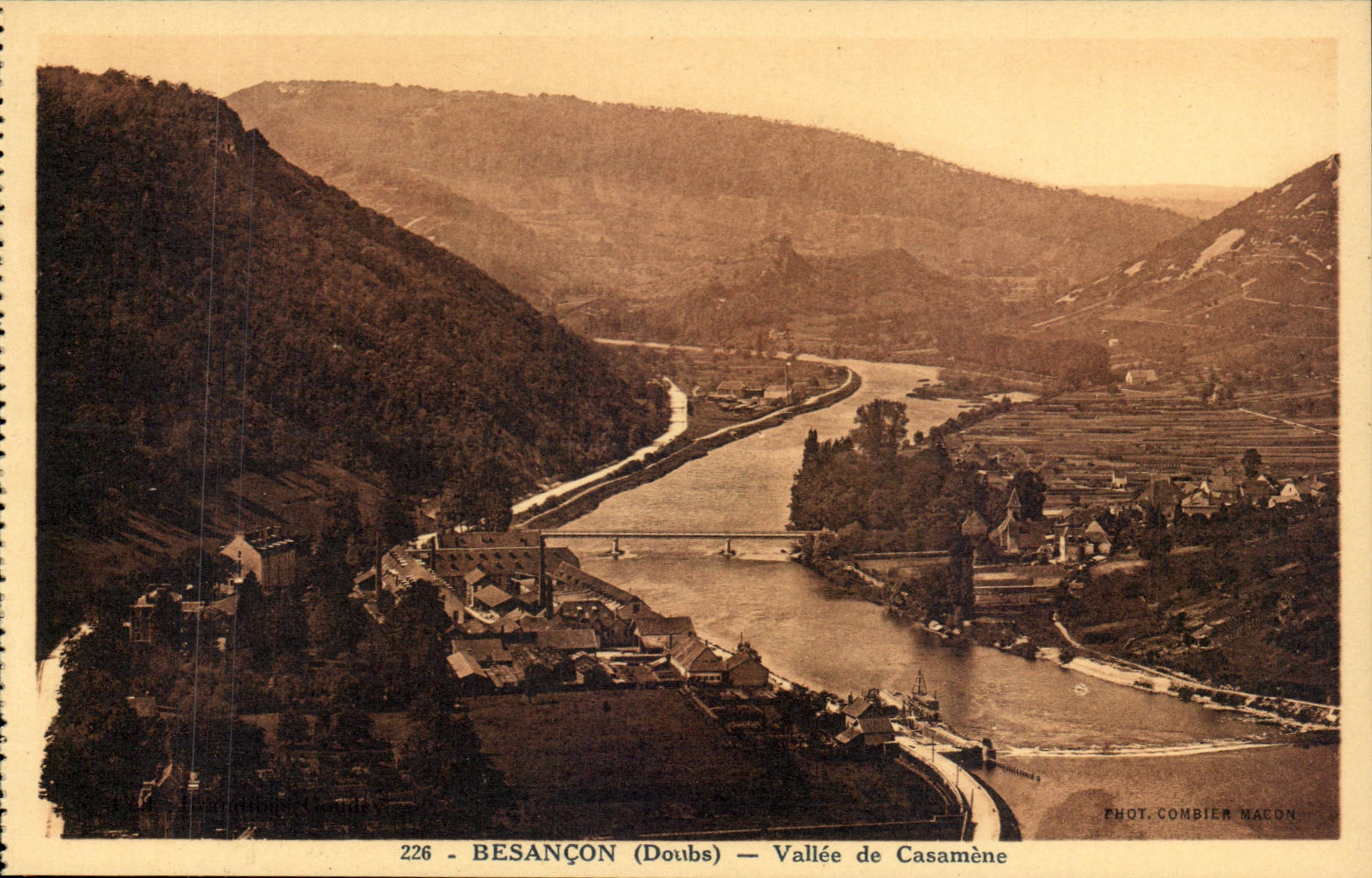 Besancon - Valley of Casamene - CPA