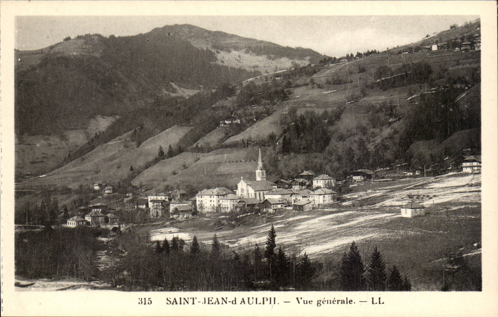 Saint Jean d' Aulph - View - CPA