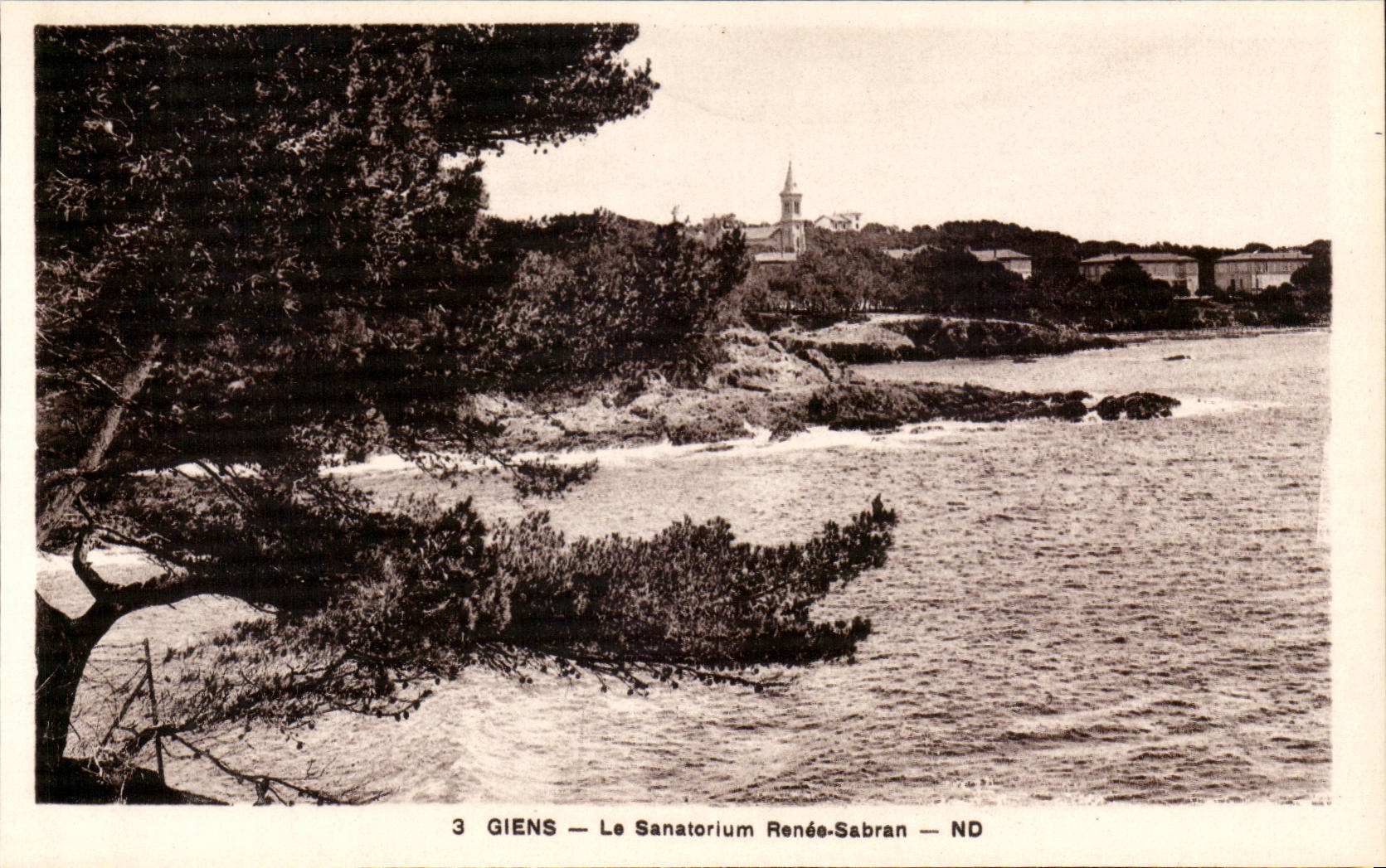 Giens - Sanatorium Renee Sabran - - CPA