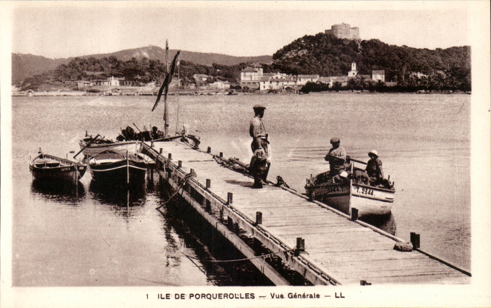 Island of Porquerolles - View - CPA