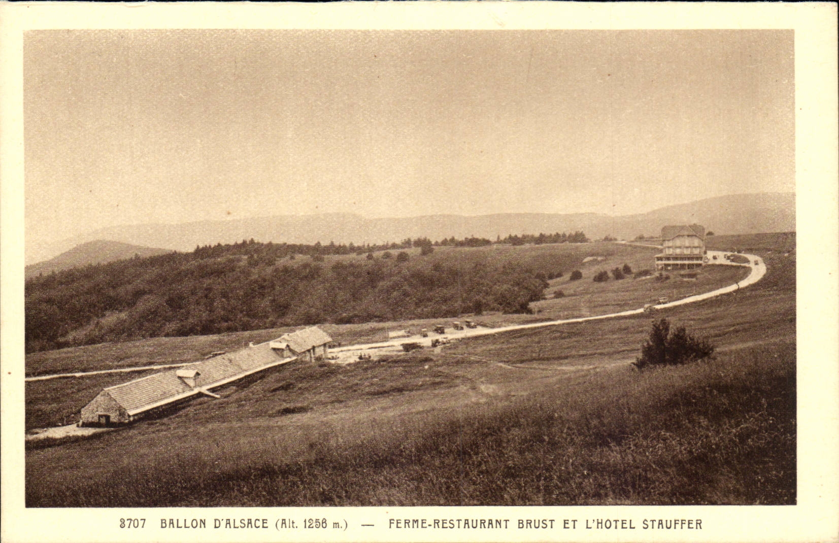 Balloon of Alsace CP Closes restaurant Brust and the Stauffen hotel