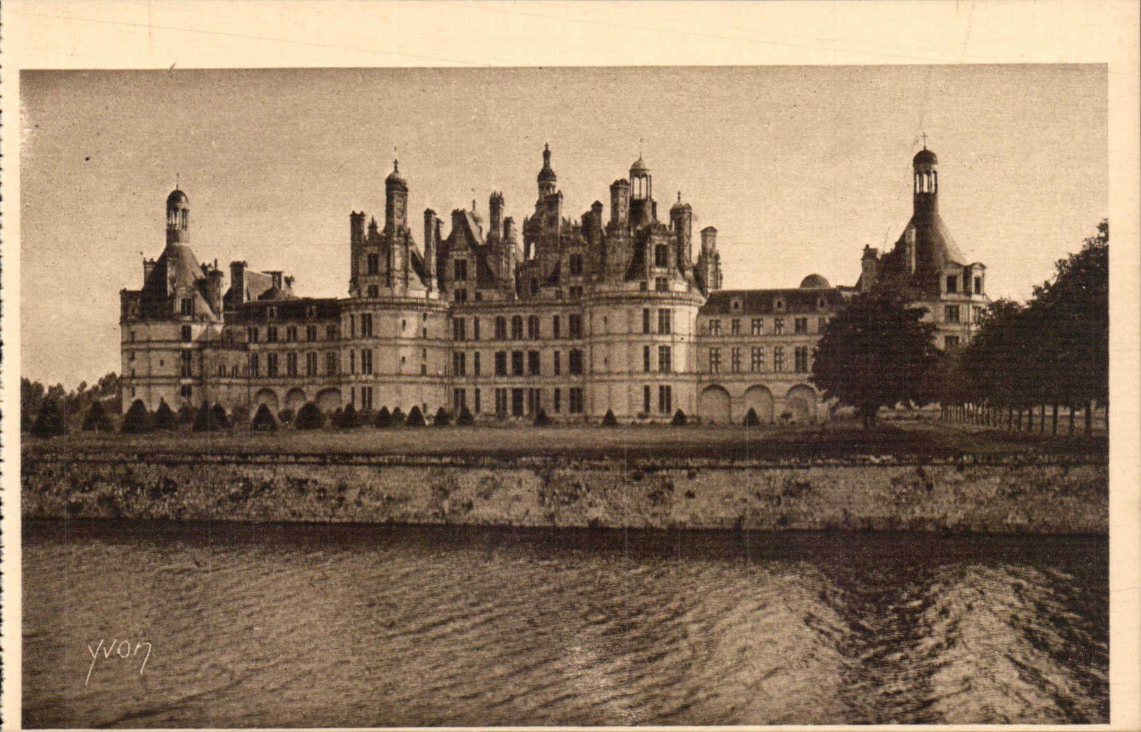CPA Chateau de Chambord Facade Nord
