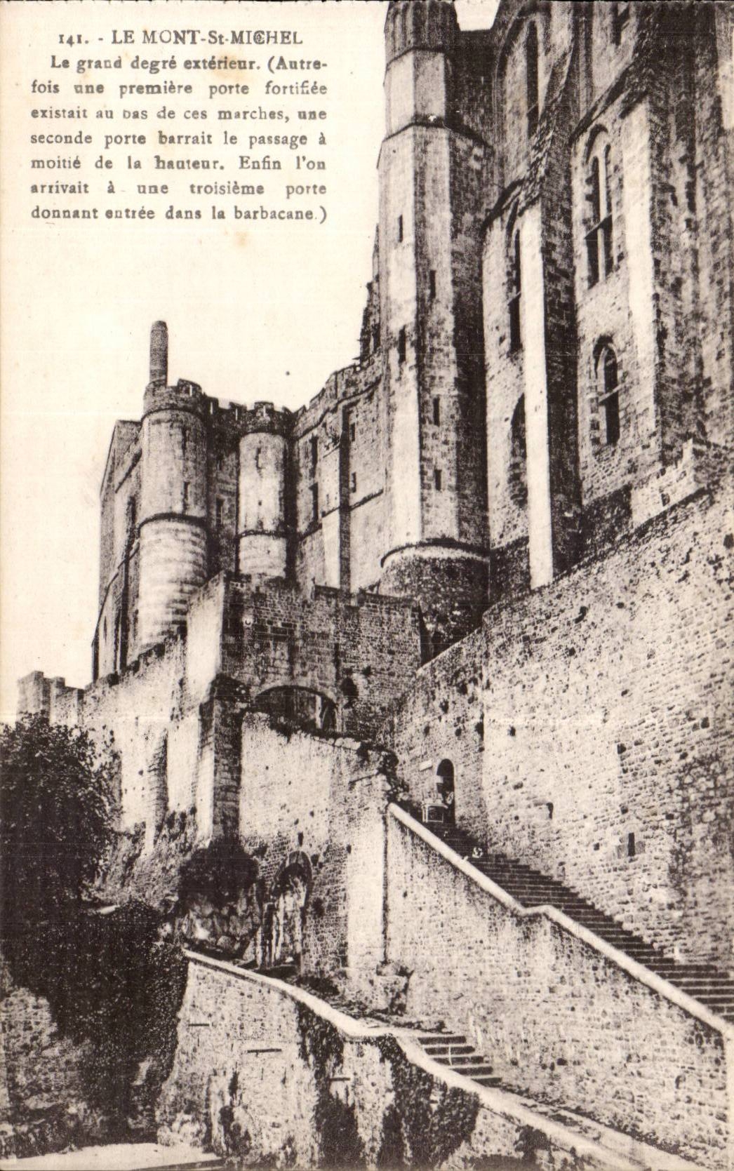 Mont Saint Michel - the great external degree - CPA