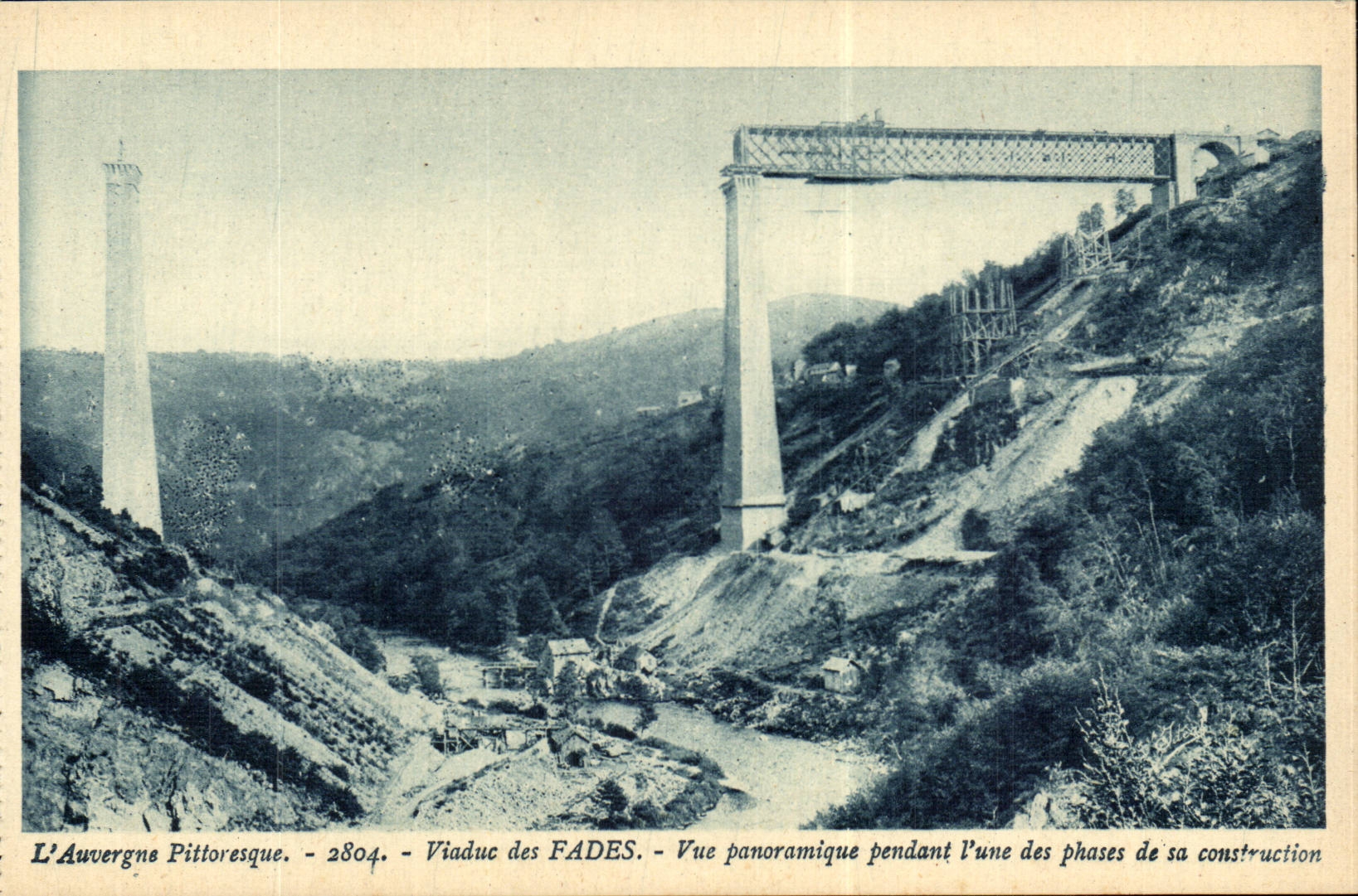 Insipid - Viaduct - Panoramic View - CPA