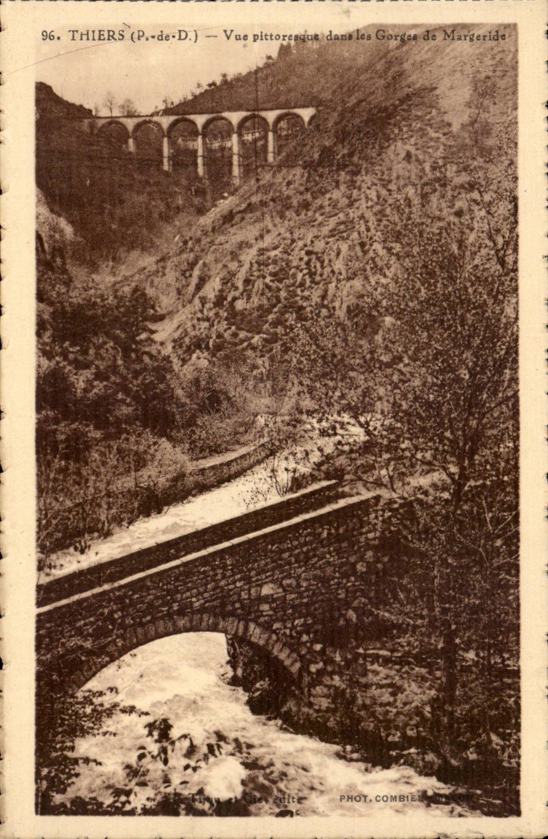Auvergne Thiers Seen picturesque in the throats of Margeride