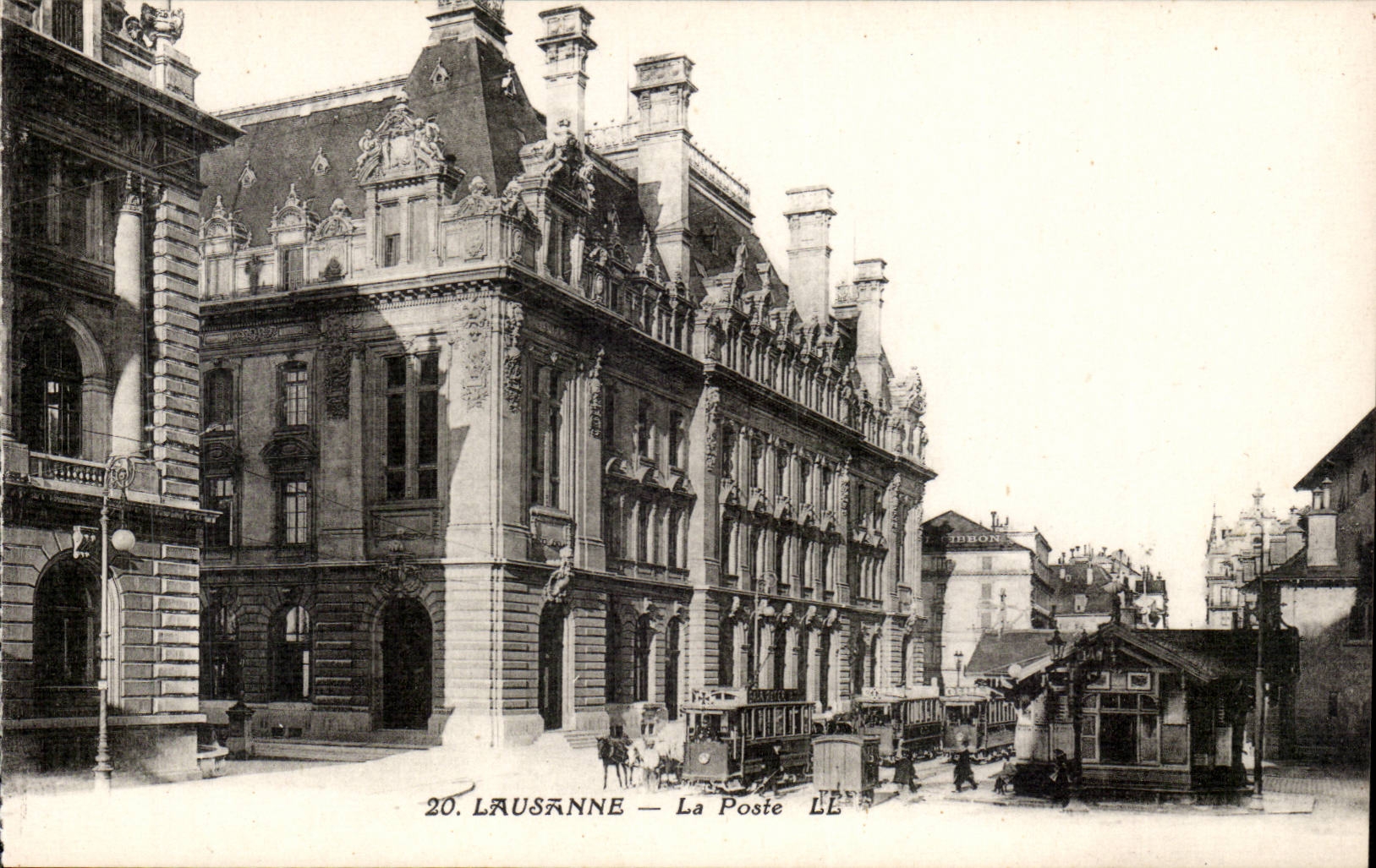 Suisse Lausanne CPA La Poste