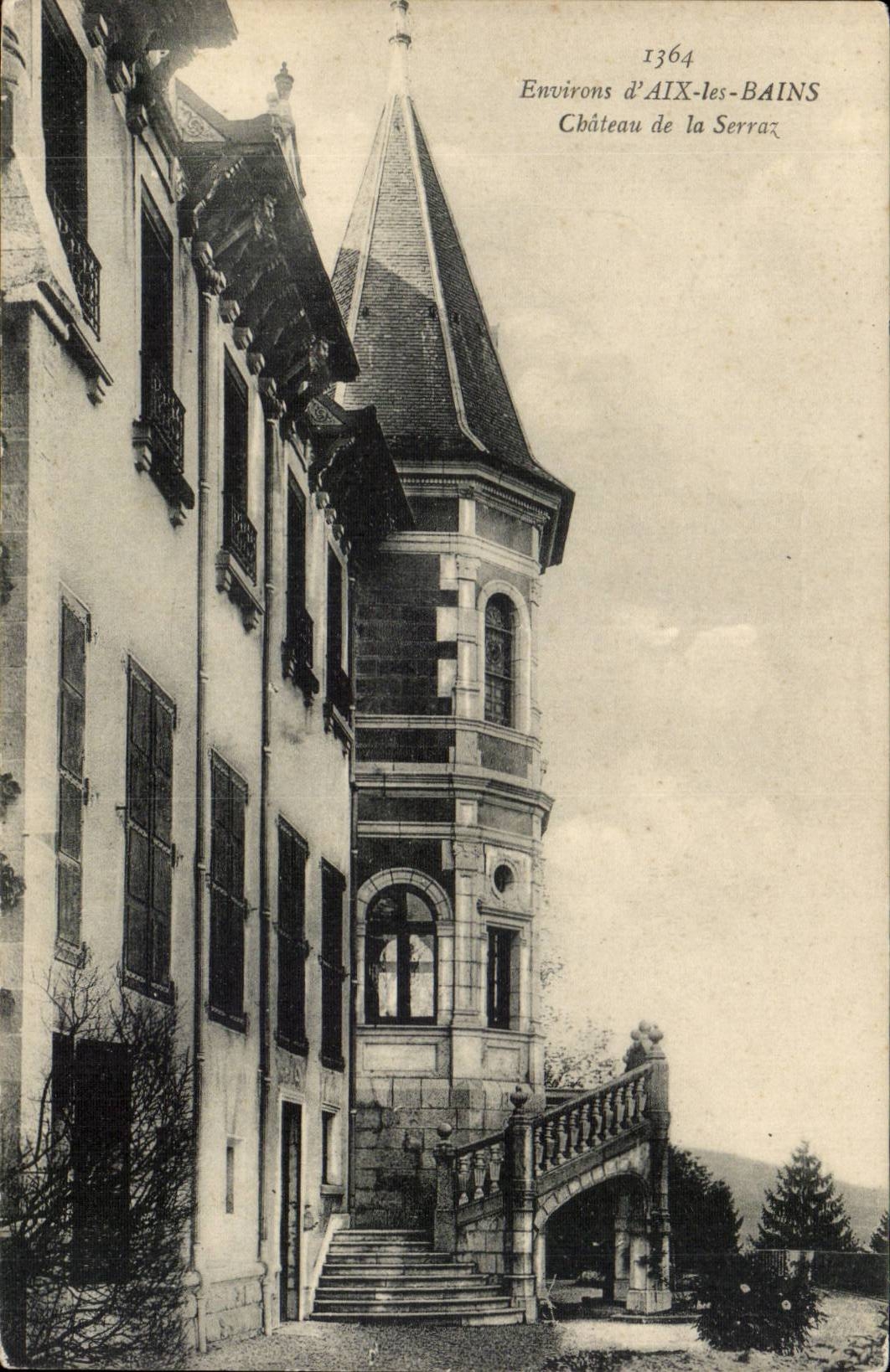 Aix les Bains - Surroundings - Castle of Serraz - CPA