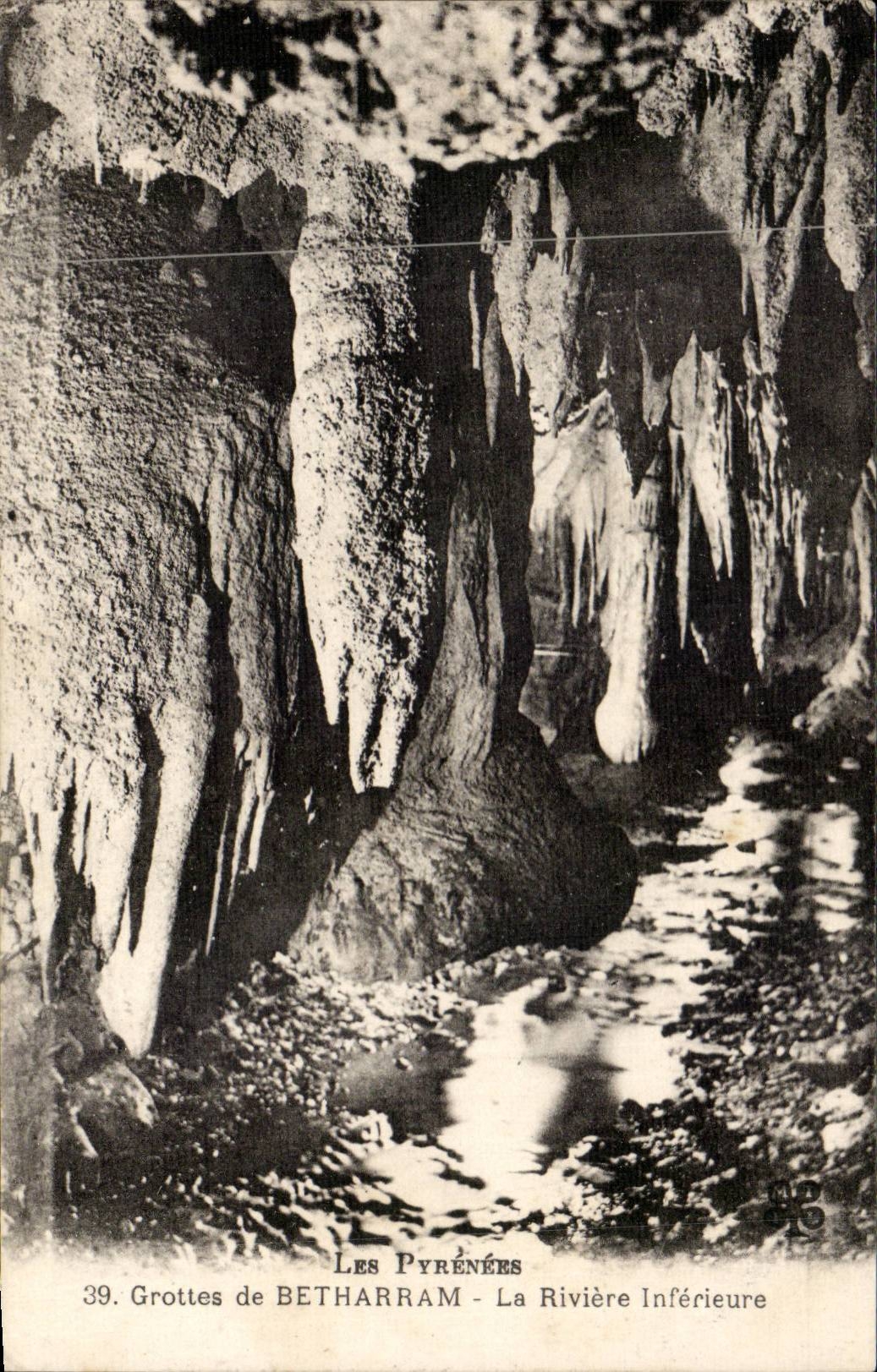 The Pyrenees - Gotte de Betharram - the Lower River - CPA