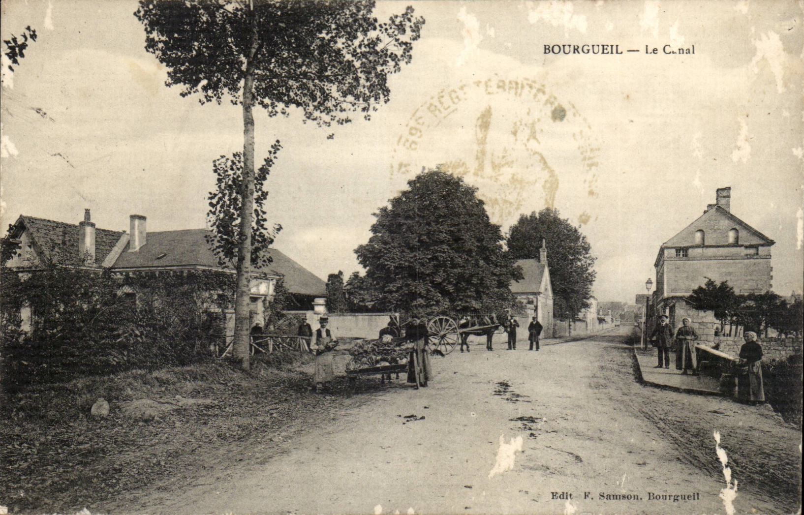 Bourgeuil - Le Canal - CPA