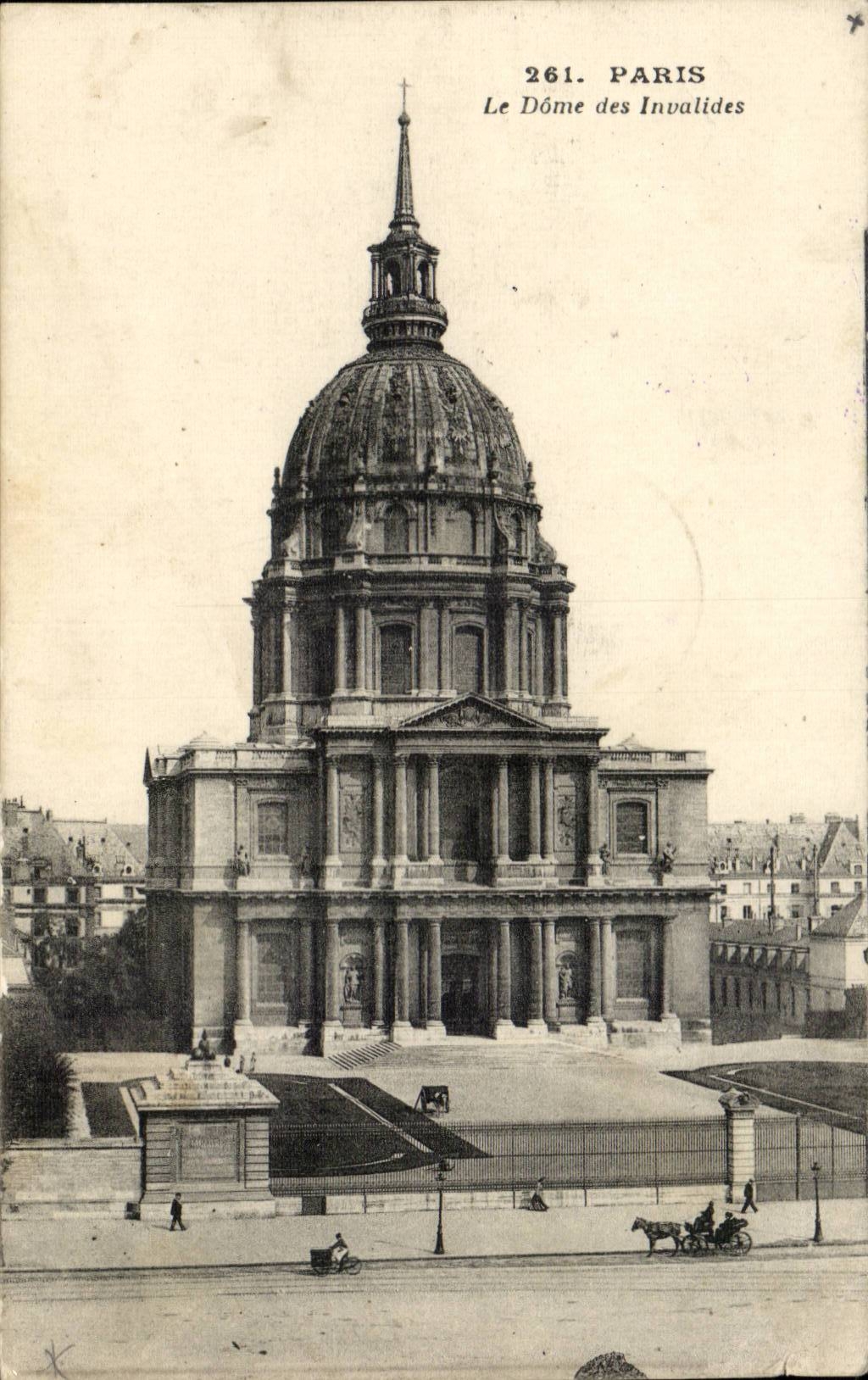 Paris 7 the Dome of Invalides - - the CPA