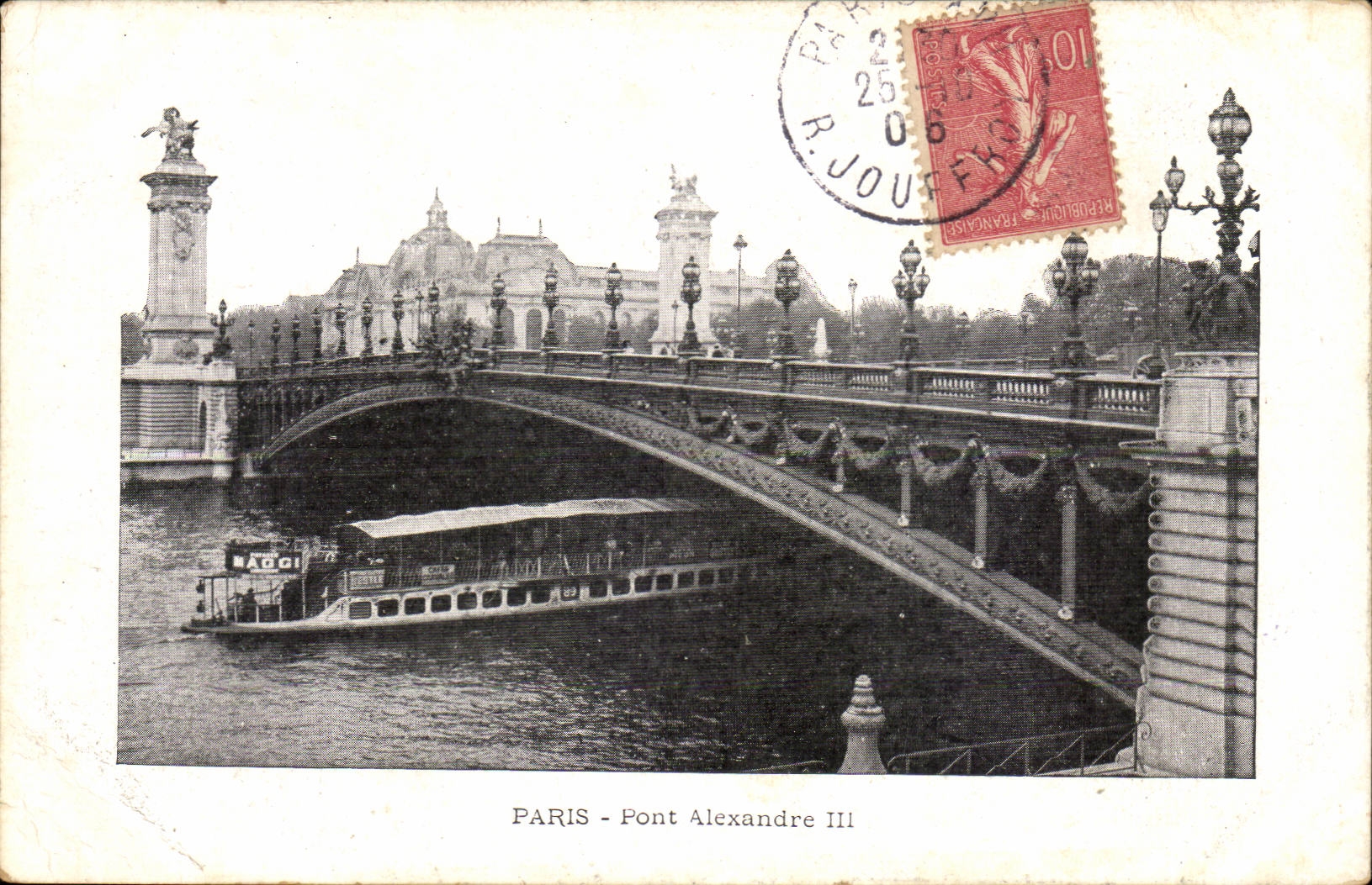 Paris - Bridge Alexandre III CPA