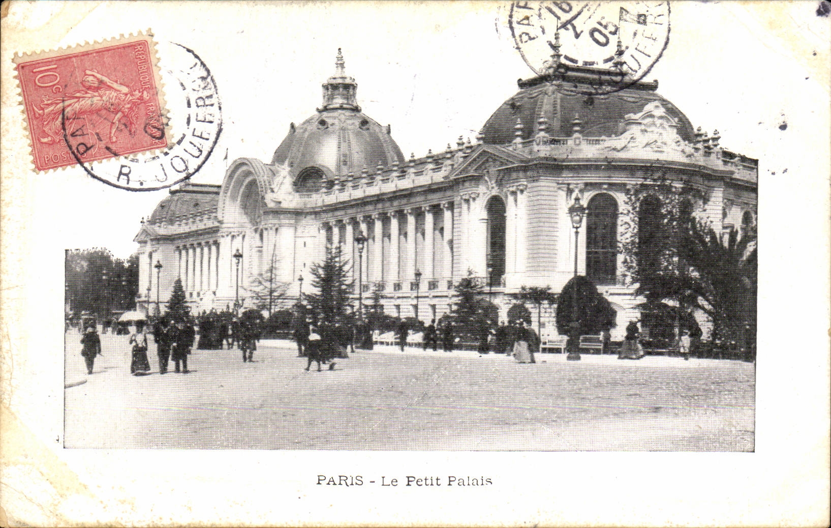 Paris - Le Petit Palais - CPA 
