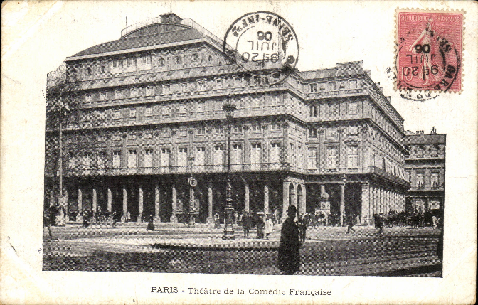 Paris - 9- Theatre de la Comedie Francais - CPA 