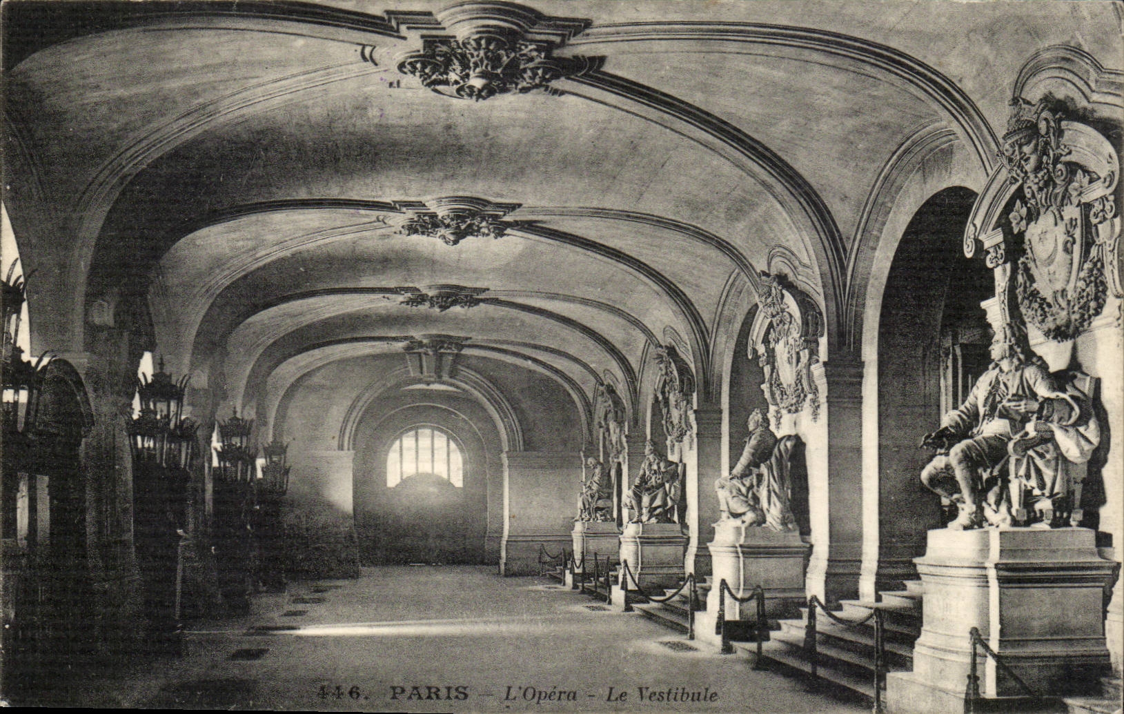 Paris 8 - the Opera - the Hall - CPA