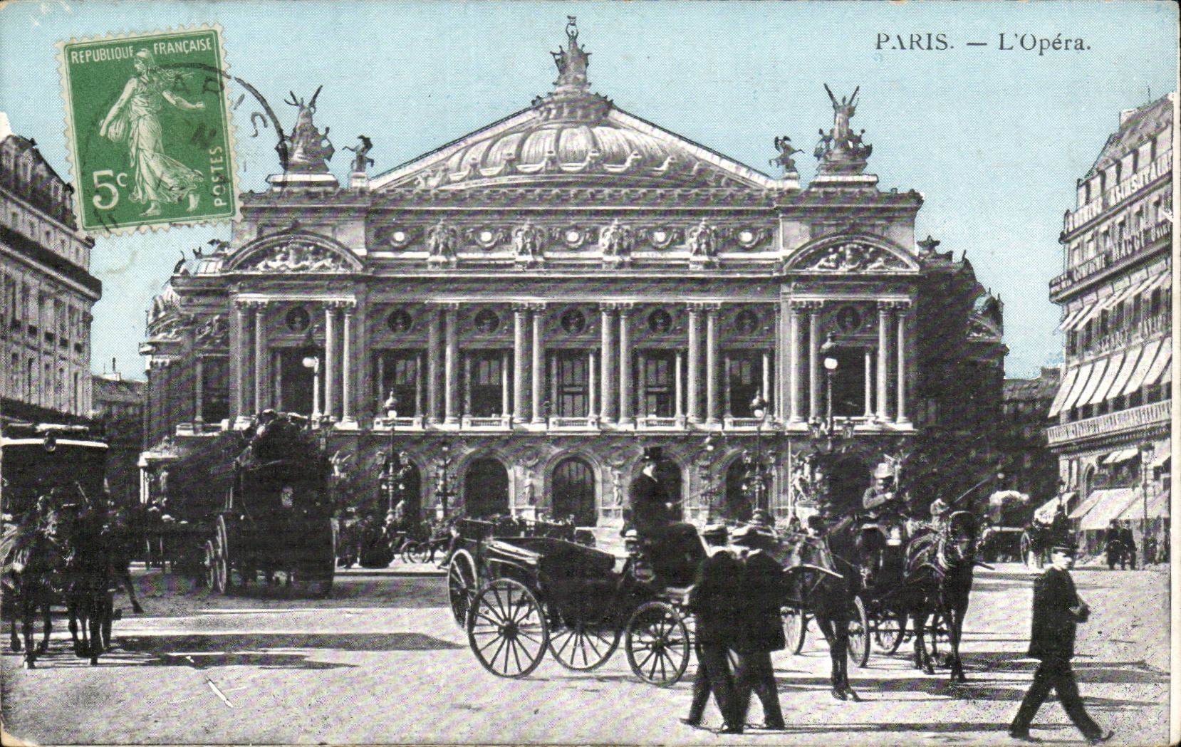 Paris 8 - The Opera - CPA